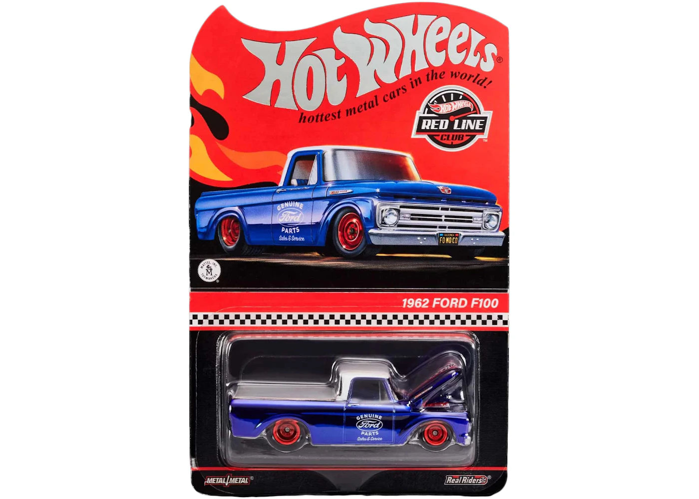 Hot Wheels Rlc Exclusive 1962 Ford F100 Blue