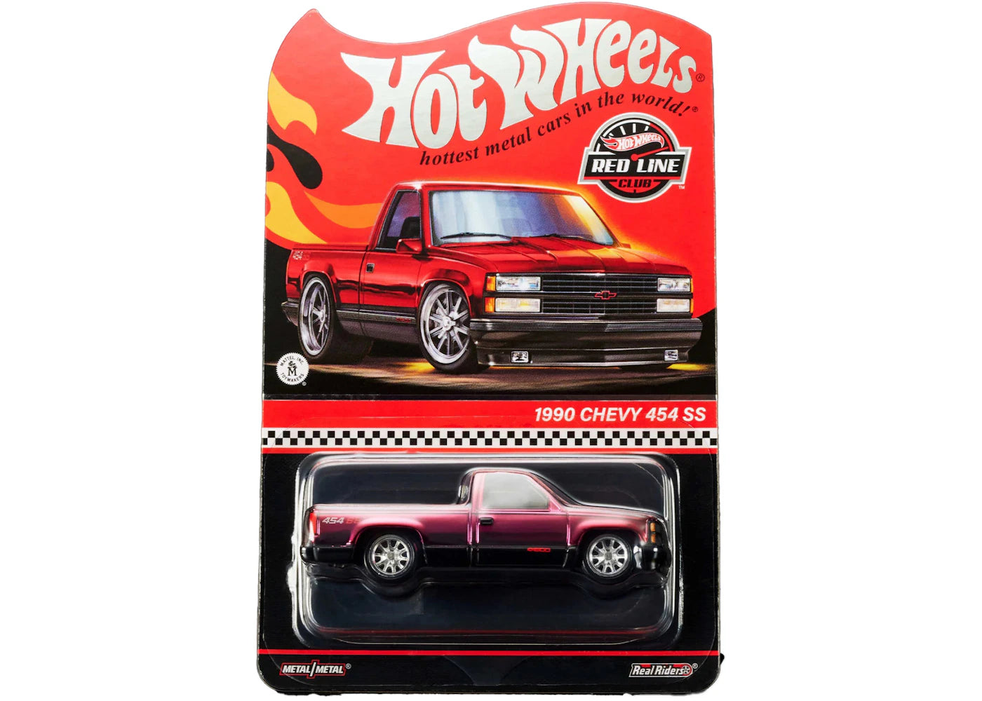 Hot Wheels Rlc Exclusive 1990 Chevy 454 Ss Red
