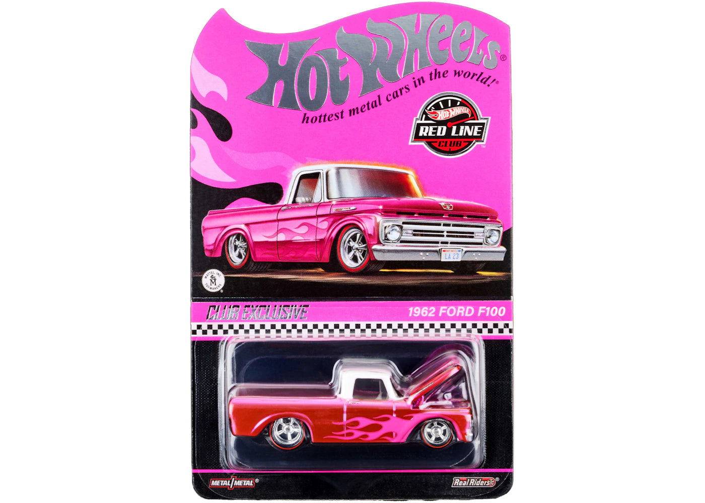 Hot Wheels Rlc Exclusive Pink Edition 1962 Ford F100