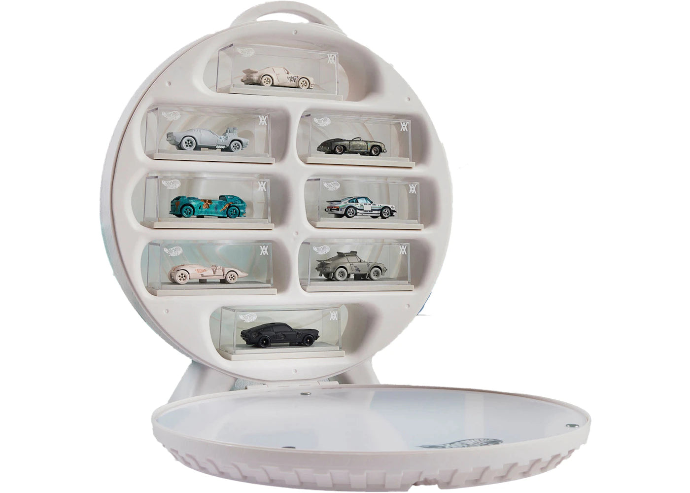 Hot Wheels X Daniel Arsham Complete Car And Rally Case Set