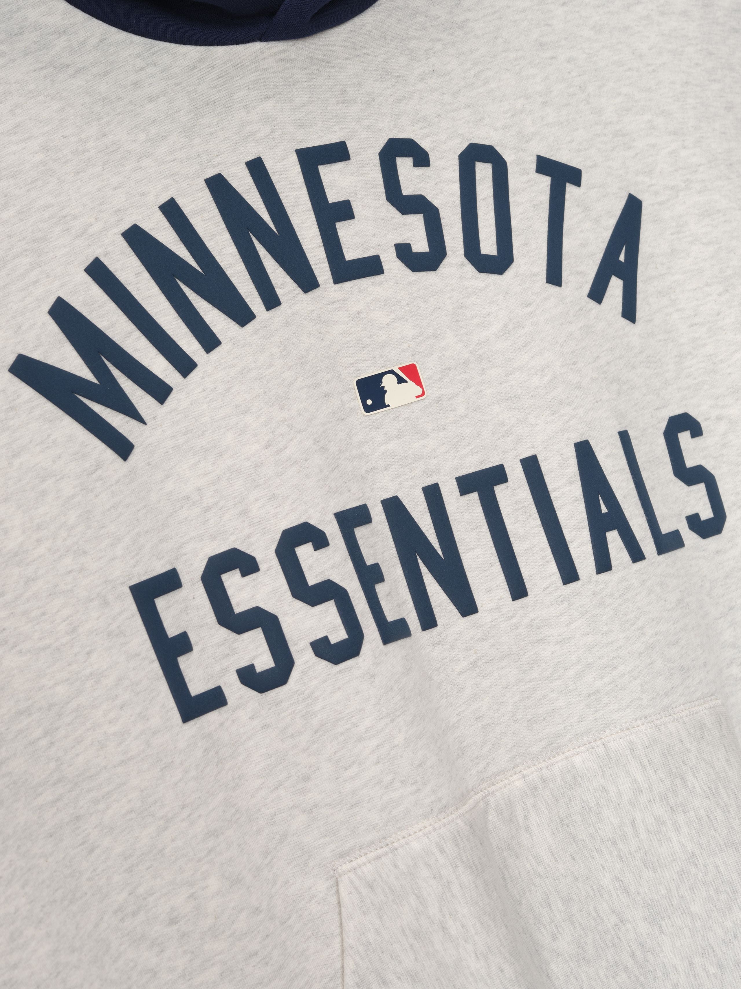 Essentials Twins Sport Hoodie Oatmeal Heather/Midnight Navy
