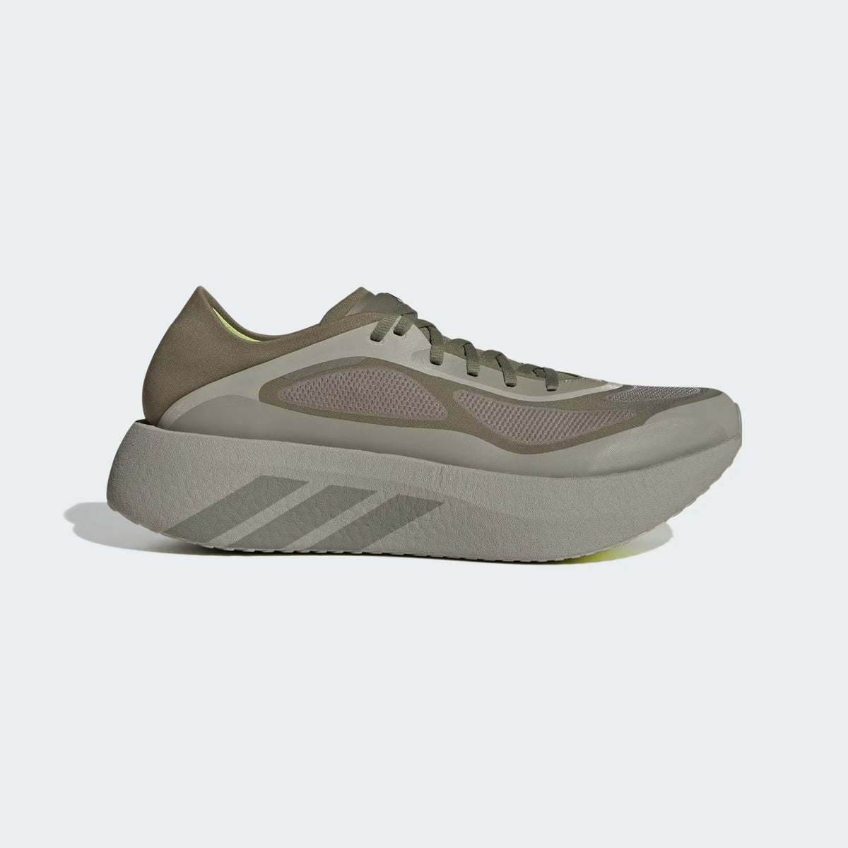 Adidas Hyper Boost Silver Pebble Medium Dark Khaki Frozen Lemon