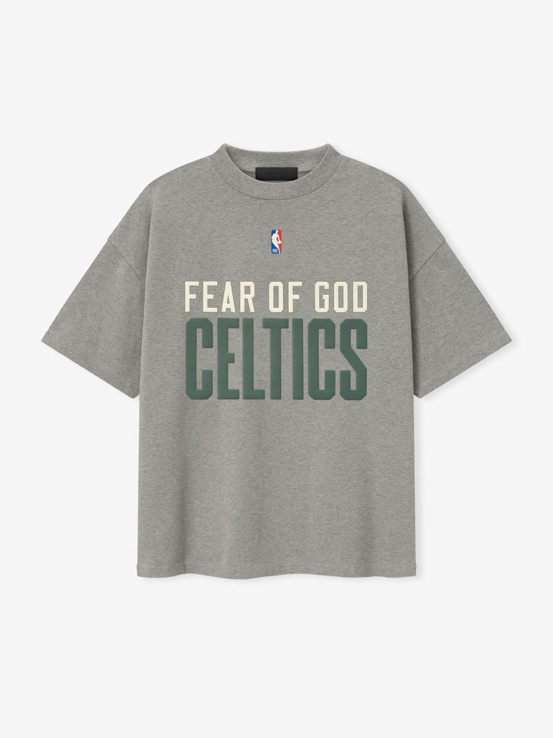 Essentials Celtics 90S Tee Concrete Heather