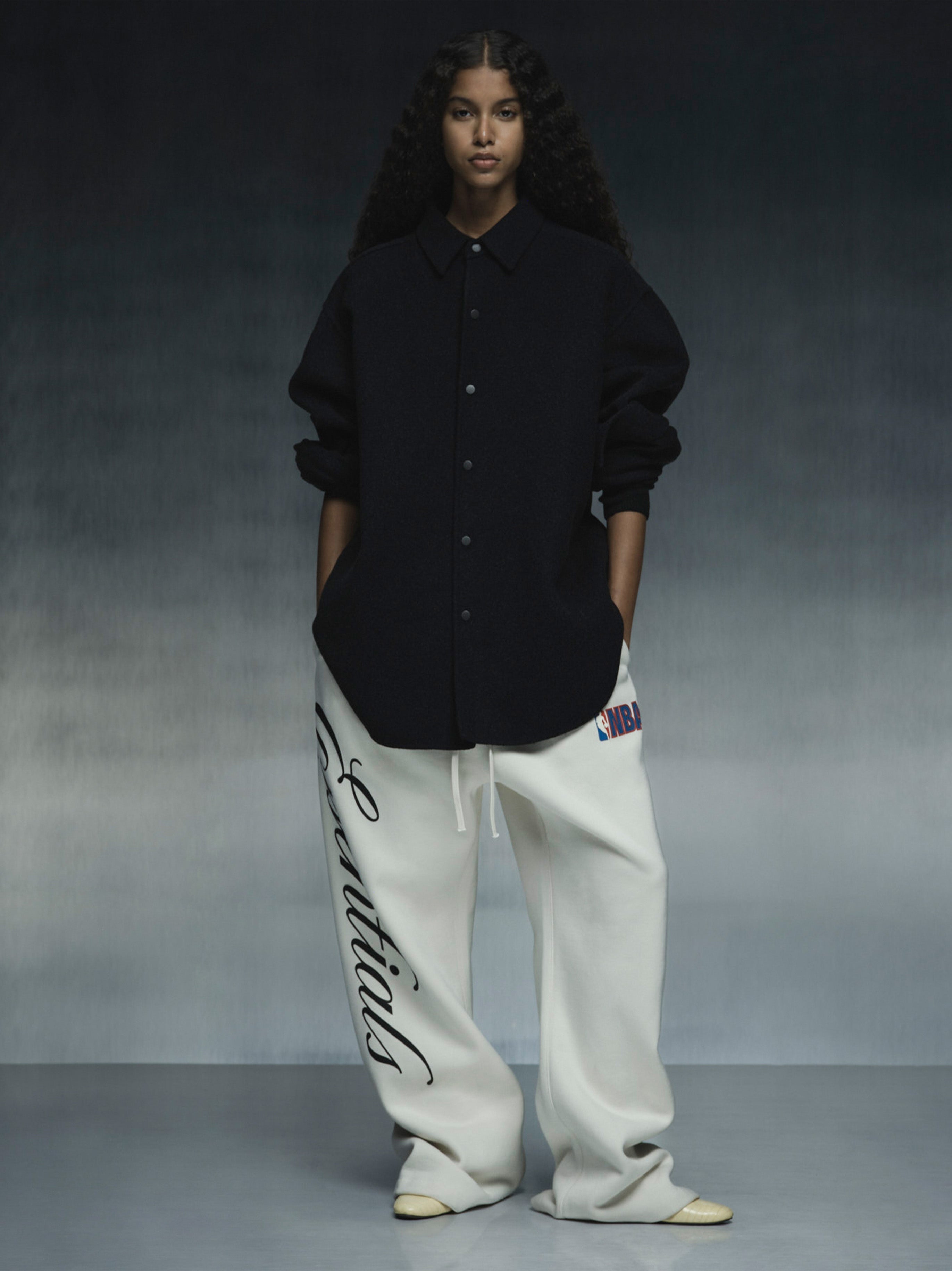 Essentials Nba Flare Sweatpant Cream White