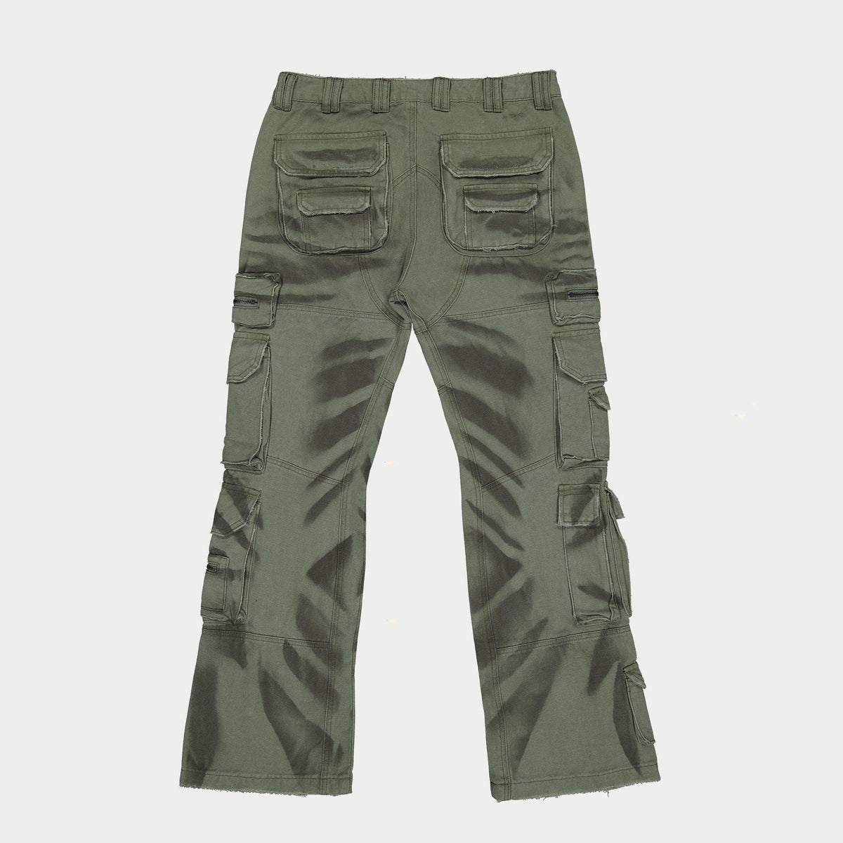 Godspeed Skidrow Flared Cargo Pants (Sage)