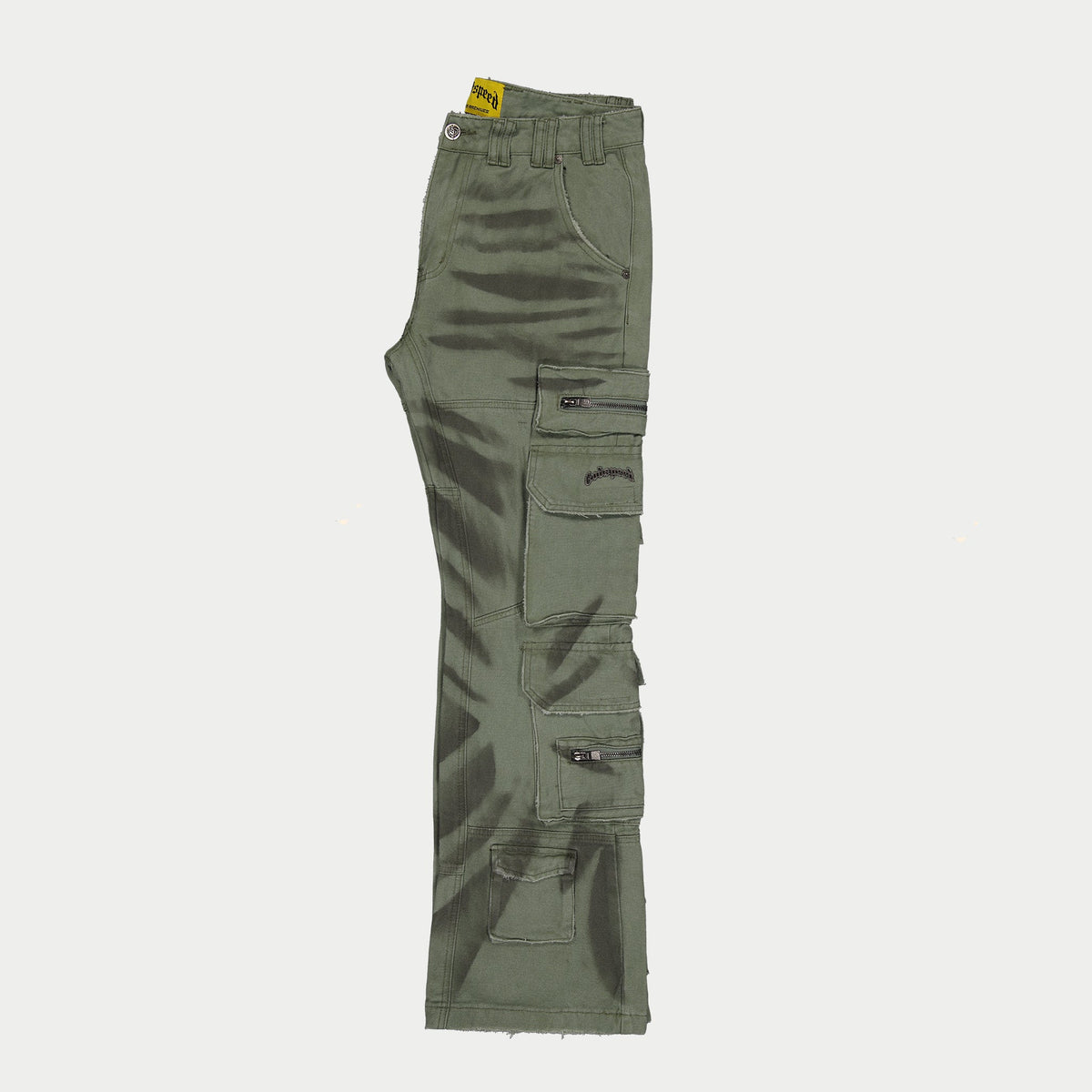 Godspeed Skidrow Flared Cargo Pants (Sage)
