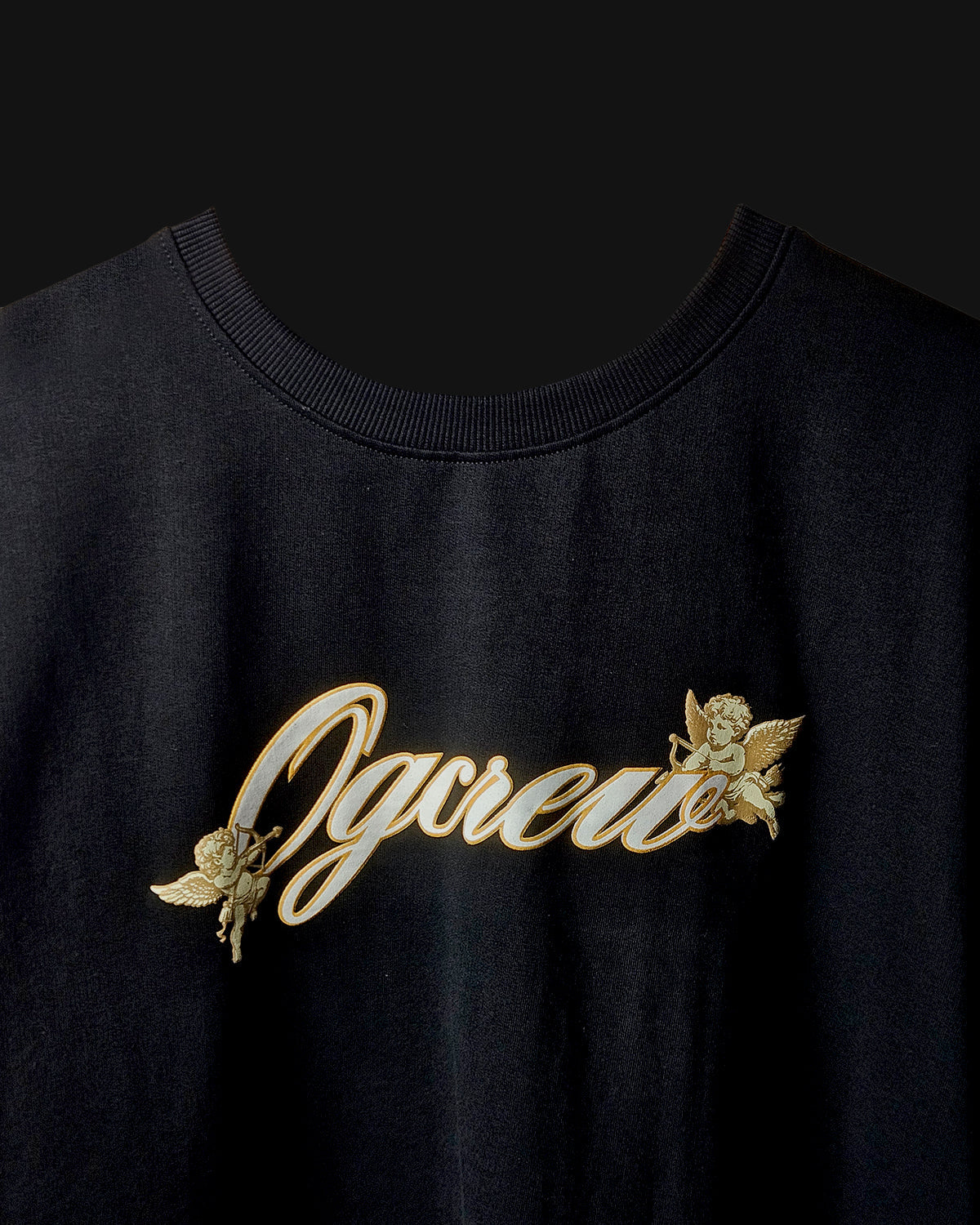 BLACK CHERUBS T-SHIRT