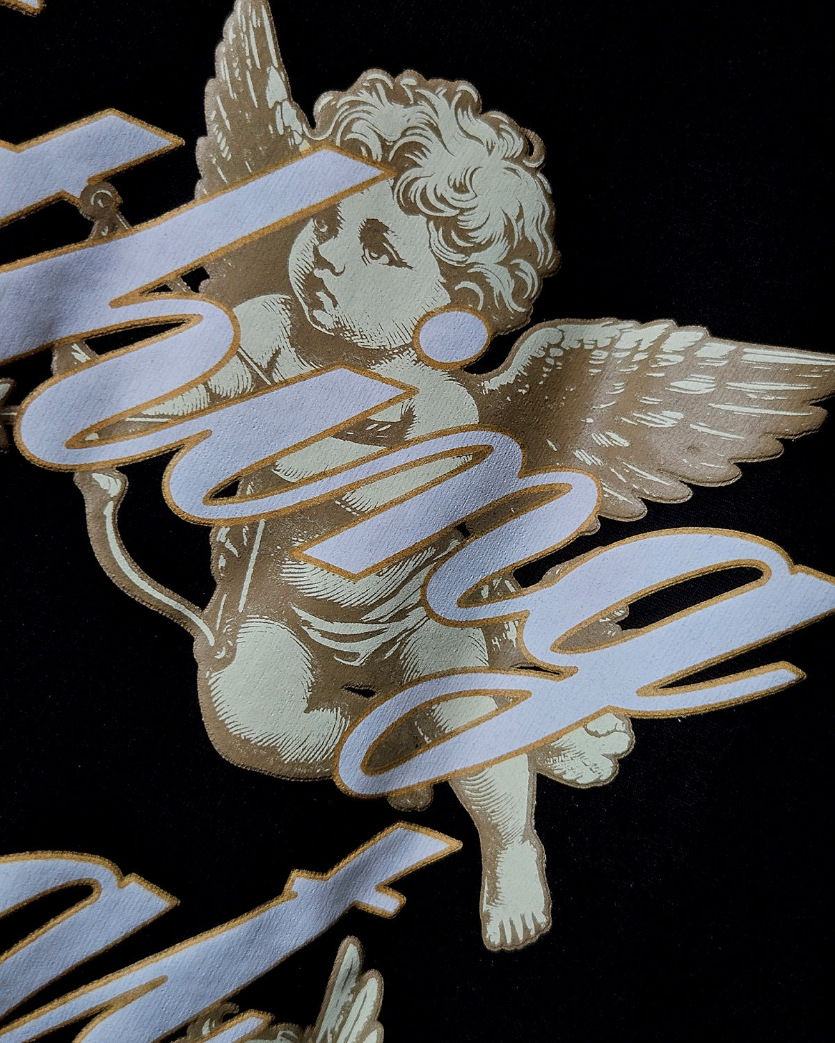 BLACK CHERUBS T-SHIRT