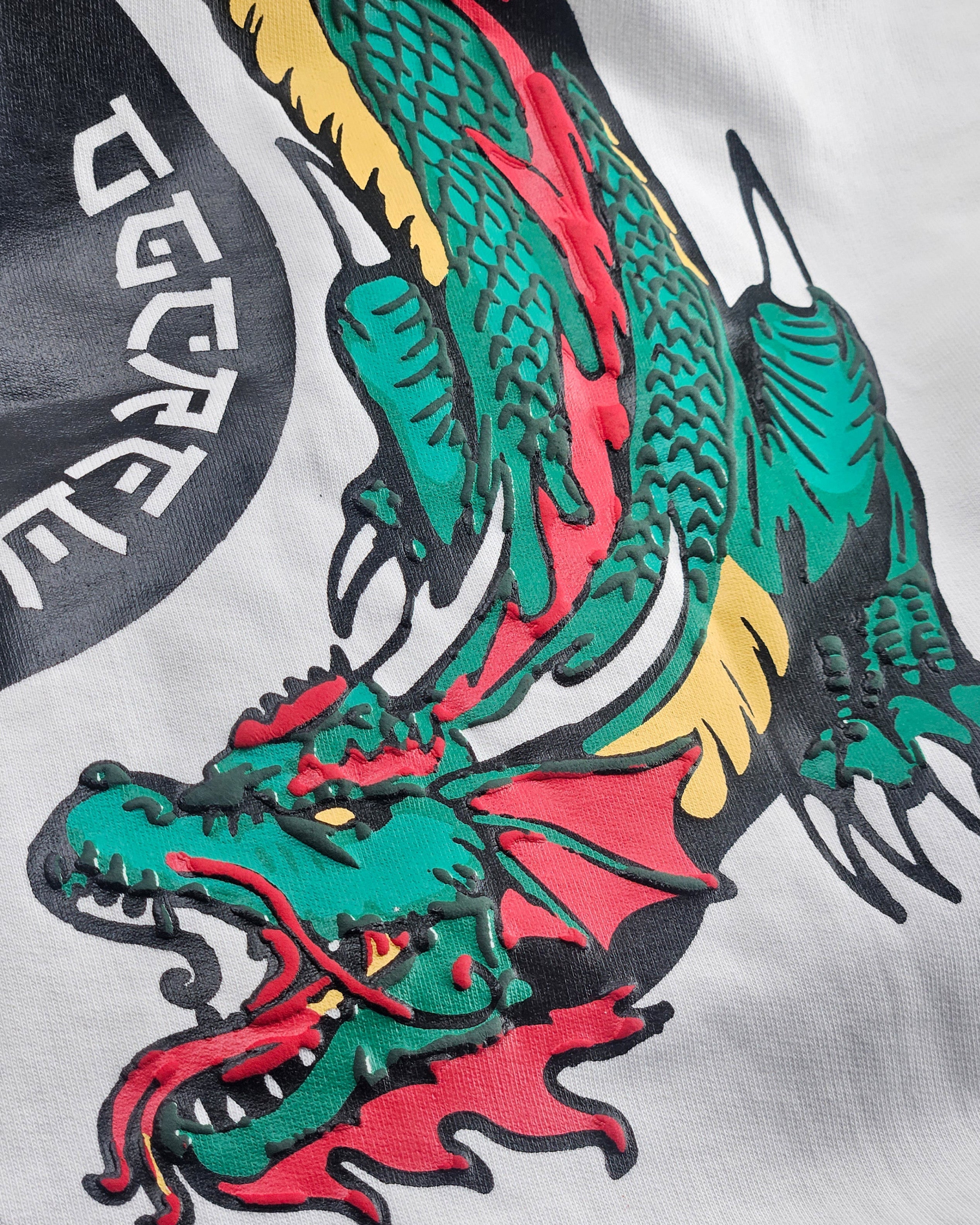 OFF WHITE DRAGON TIGER T-SHIRT