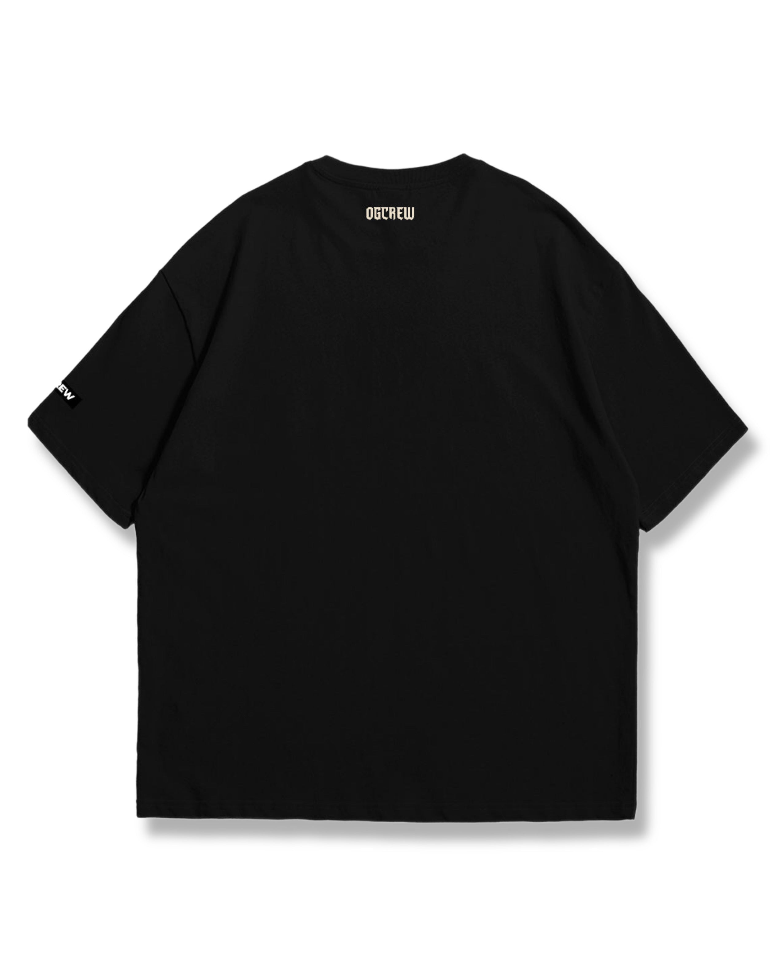 BLACK ZOMBIE RIBS T-SHIRT