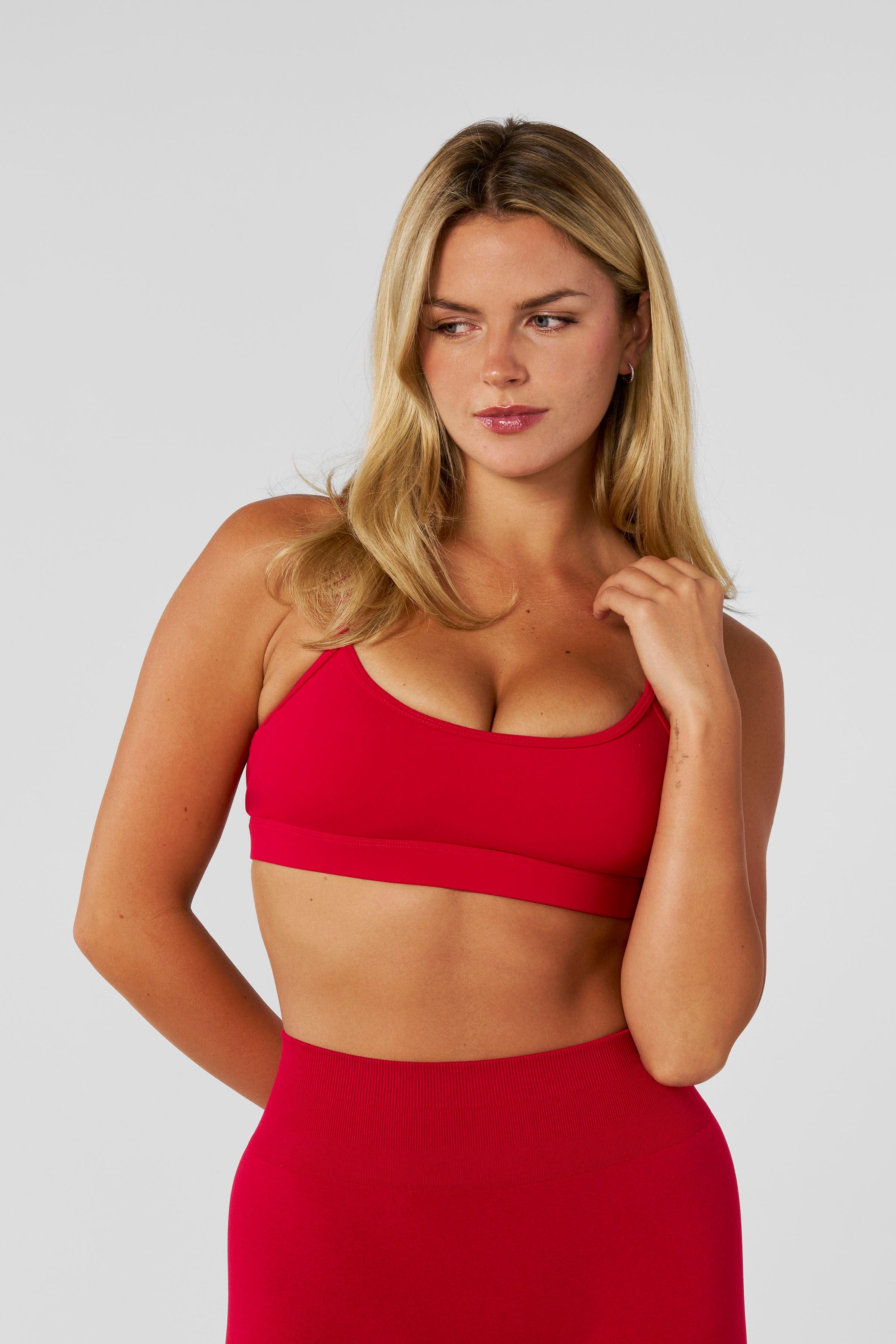 YoungLA W351 (New Colors) Legacy Sports Bra Red