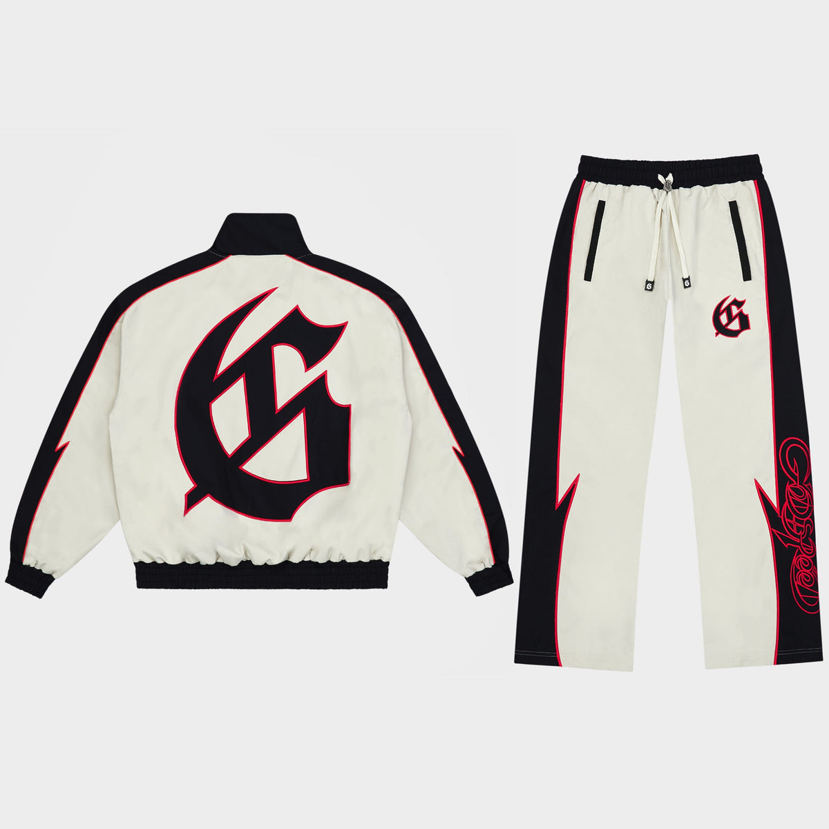 Godspeed GT Tracksuit (White / Red)