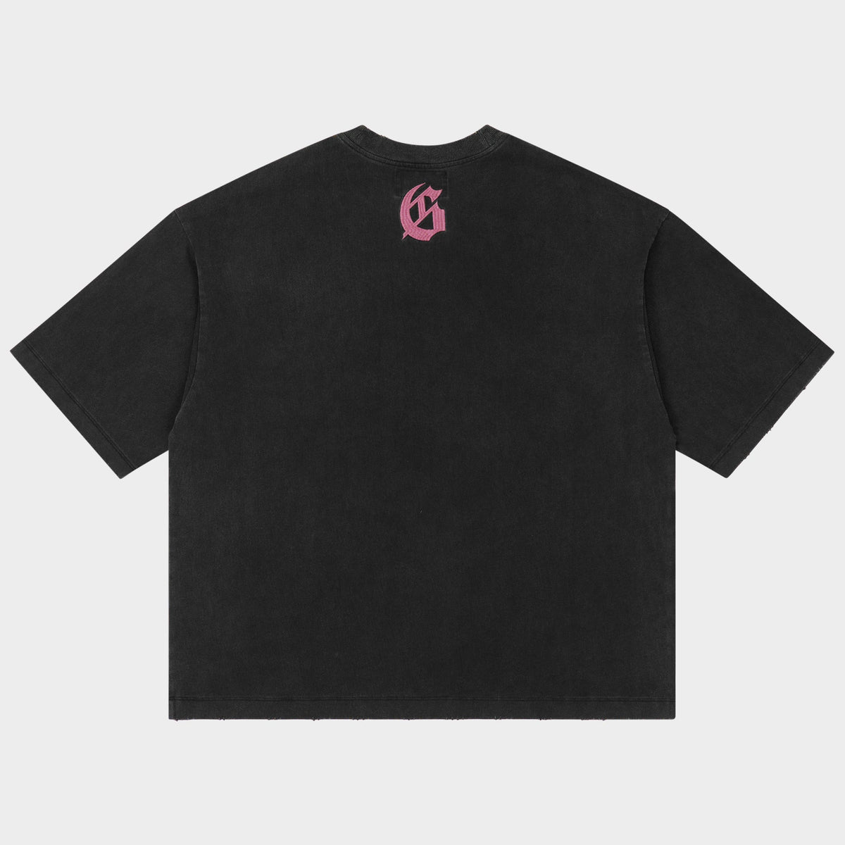 Godspeed Vital Short Set (Black Wash - Pink Logo)