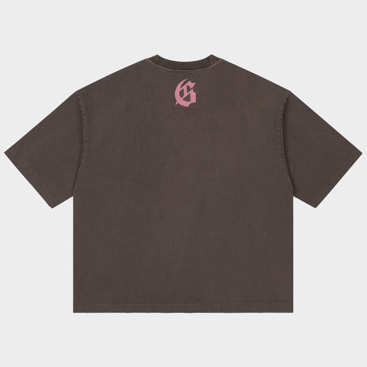 Godspeed Vital Short Set (Brown Wash - Pink Logo)