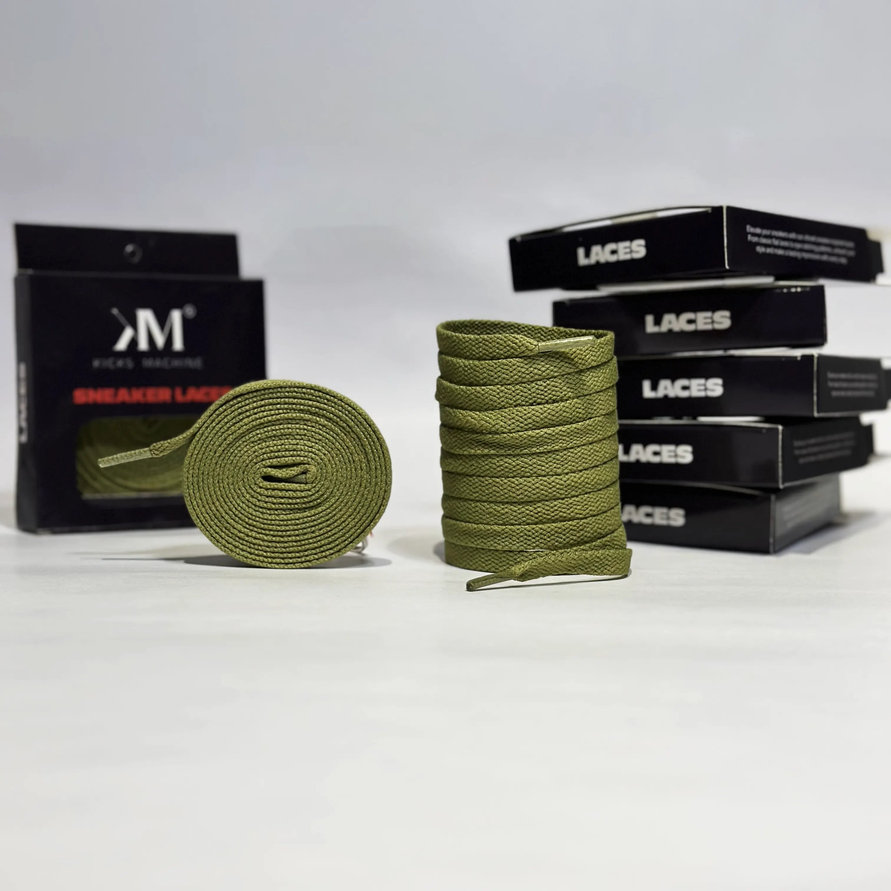Olive green laces discount