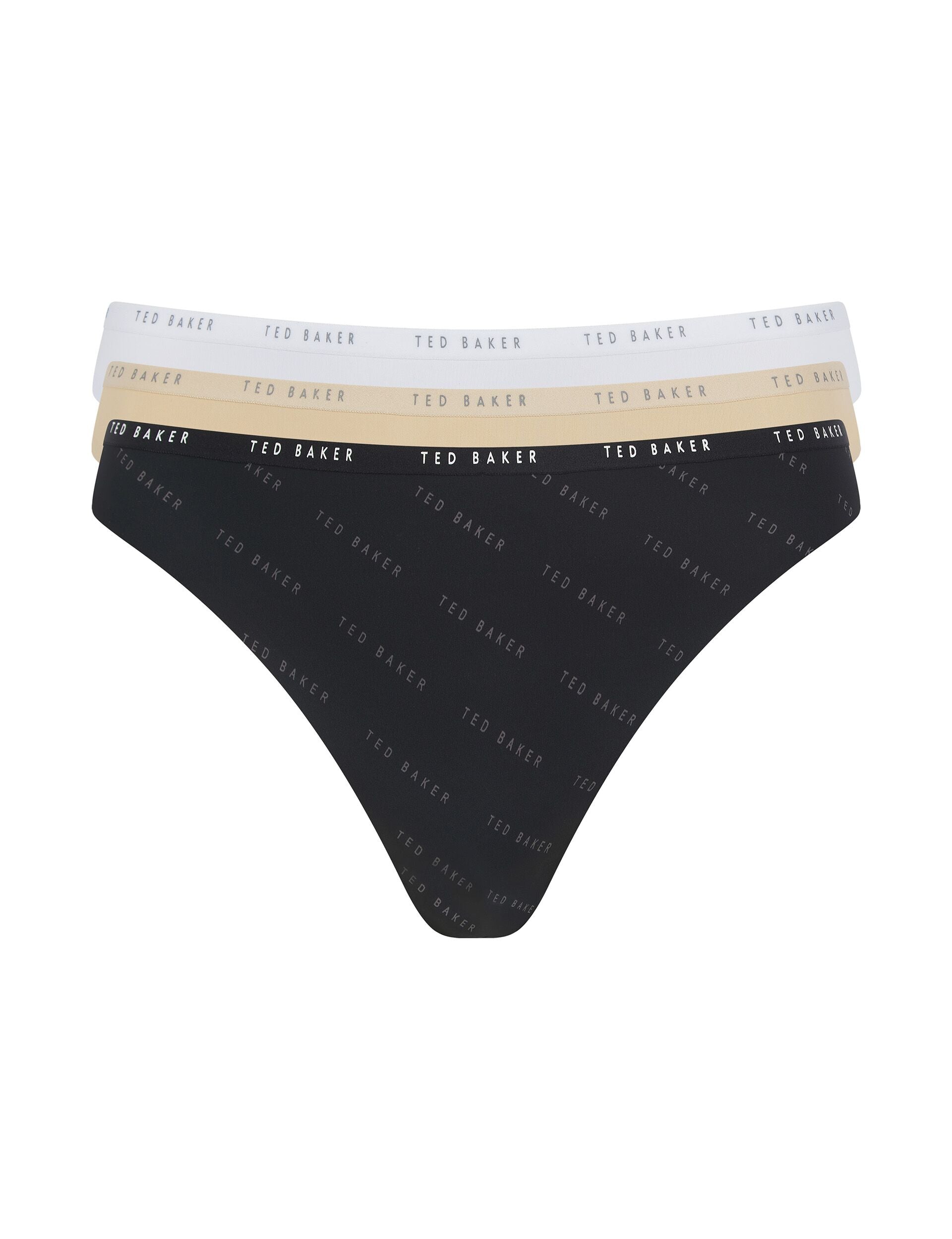 Ted Baker Indie 3Pack Branded Noshow Thongs Women's