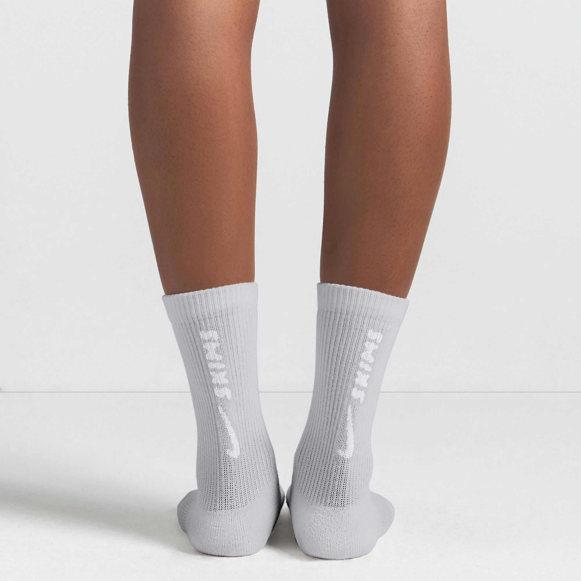 Skims Nikeskims Accessories Dri-Fit Crew Sock 3-Pack Heather Grey Multi