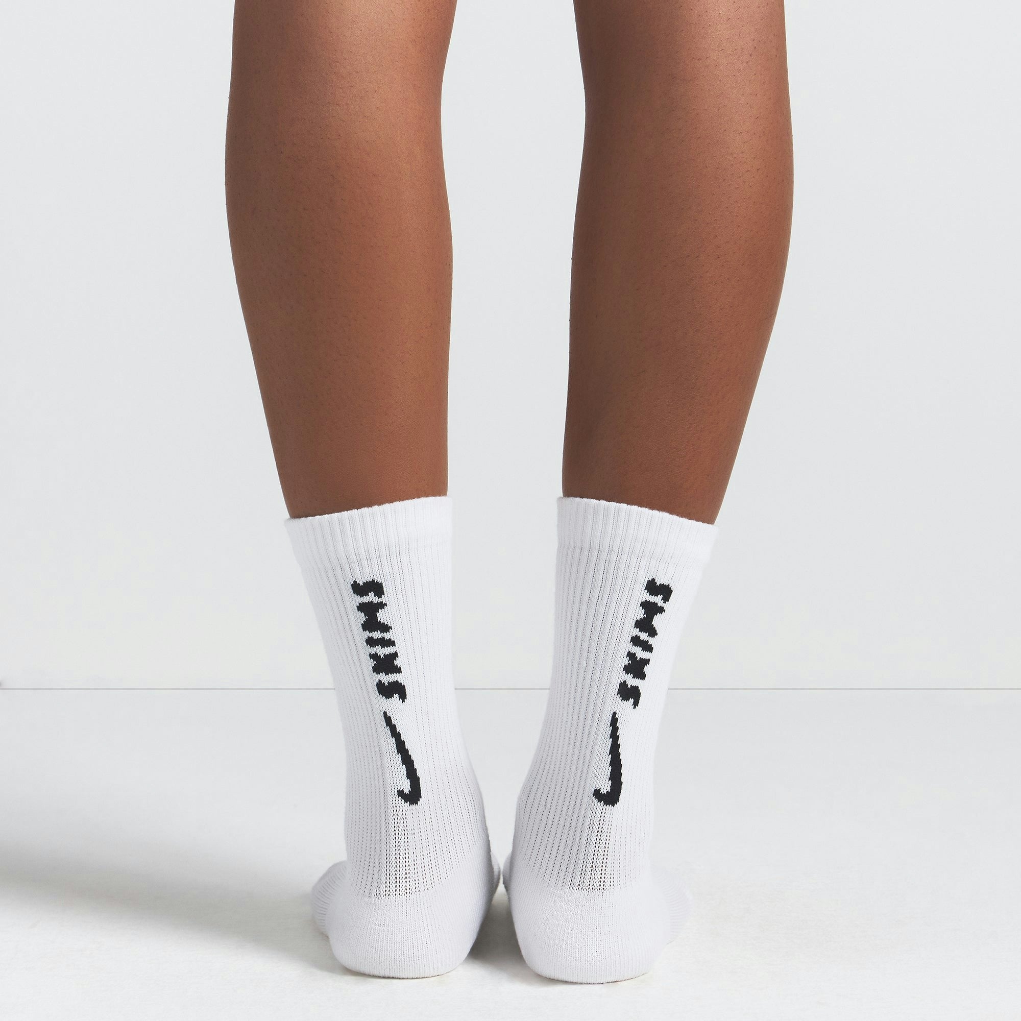 Skims Nikeskims Accessories Dri-Fit Crew Sock 3-Pack Heather Grey Multi