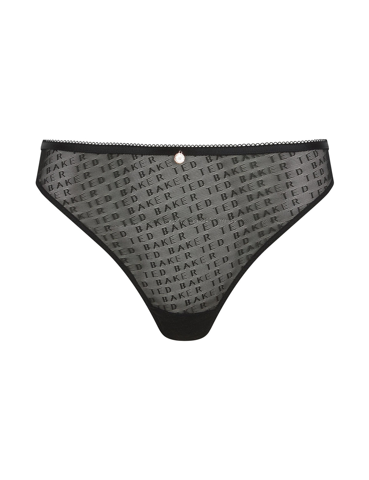 Ted Baker Irene Sheer Branded Mesh Thong Women's