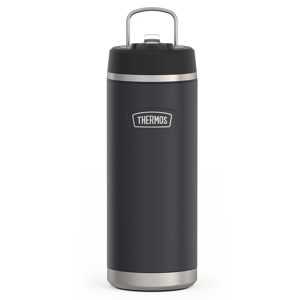 Thermos 32oz Icon Water Bottle With Straw Lid Matte Stainless Steel