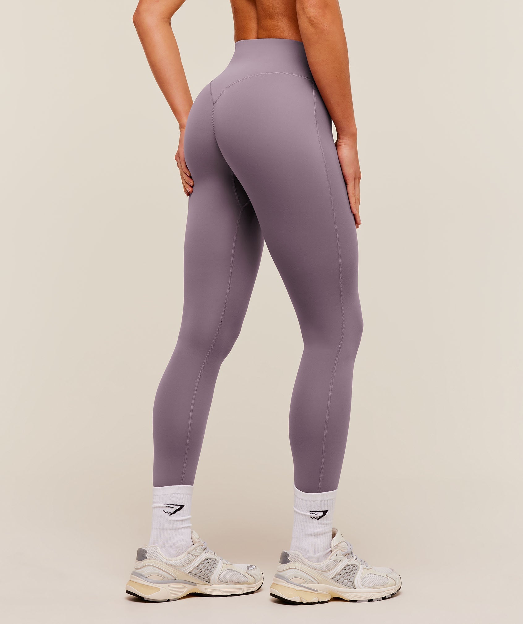 Women's Gymshark Intense Bum Scrunch Leggings Dusk Purple