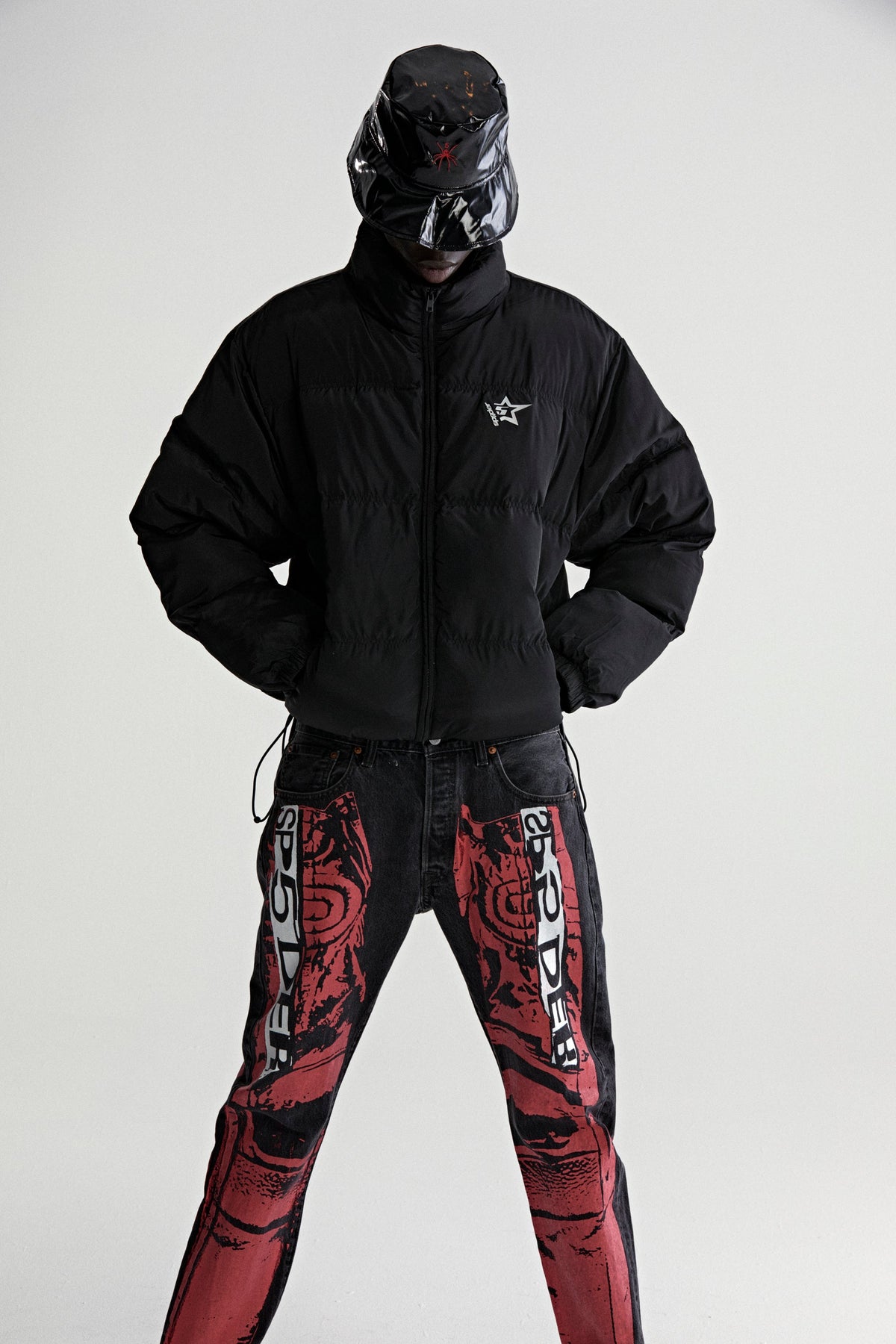 Sp5der 5star Puffer Jacket