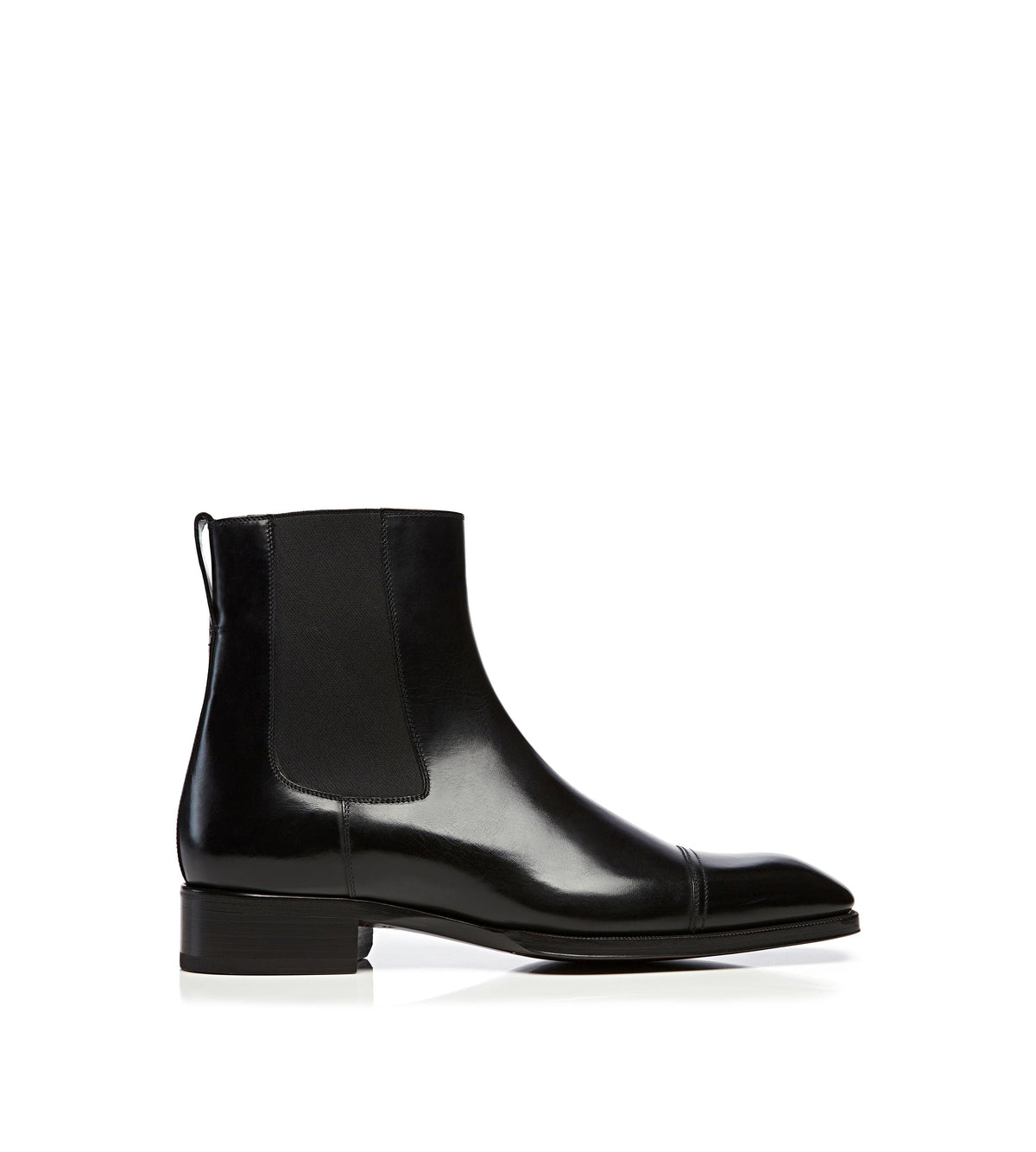 Tom Ford Burnished Leather Gianni Ankle Boot