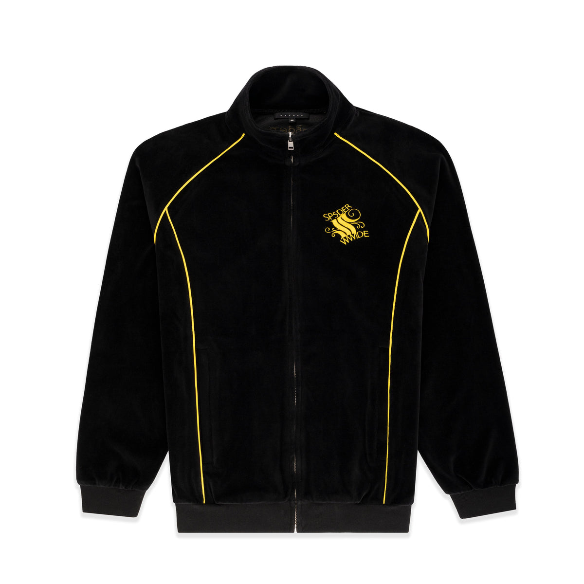 Sp5der Outline Velour Track Jacket