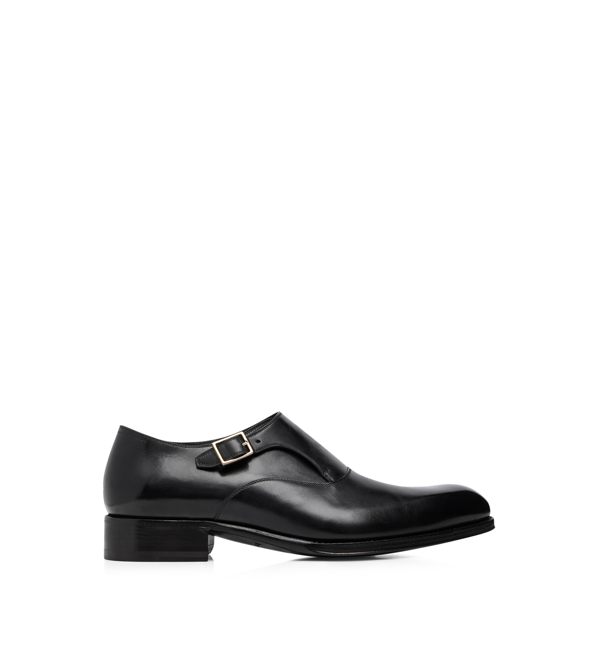 Tom Ford Leather Edgar Single Monk Strap