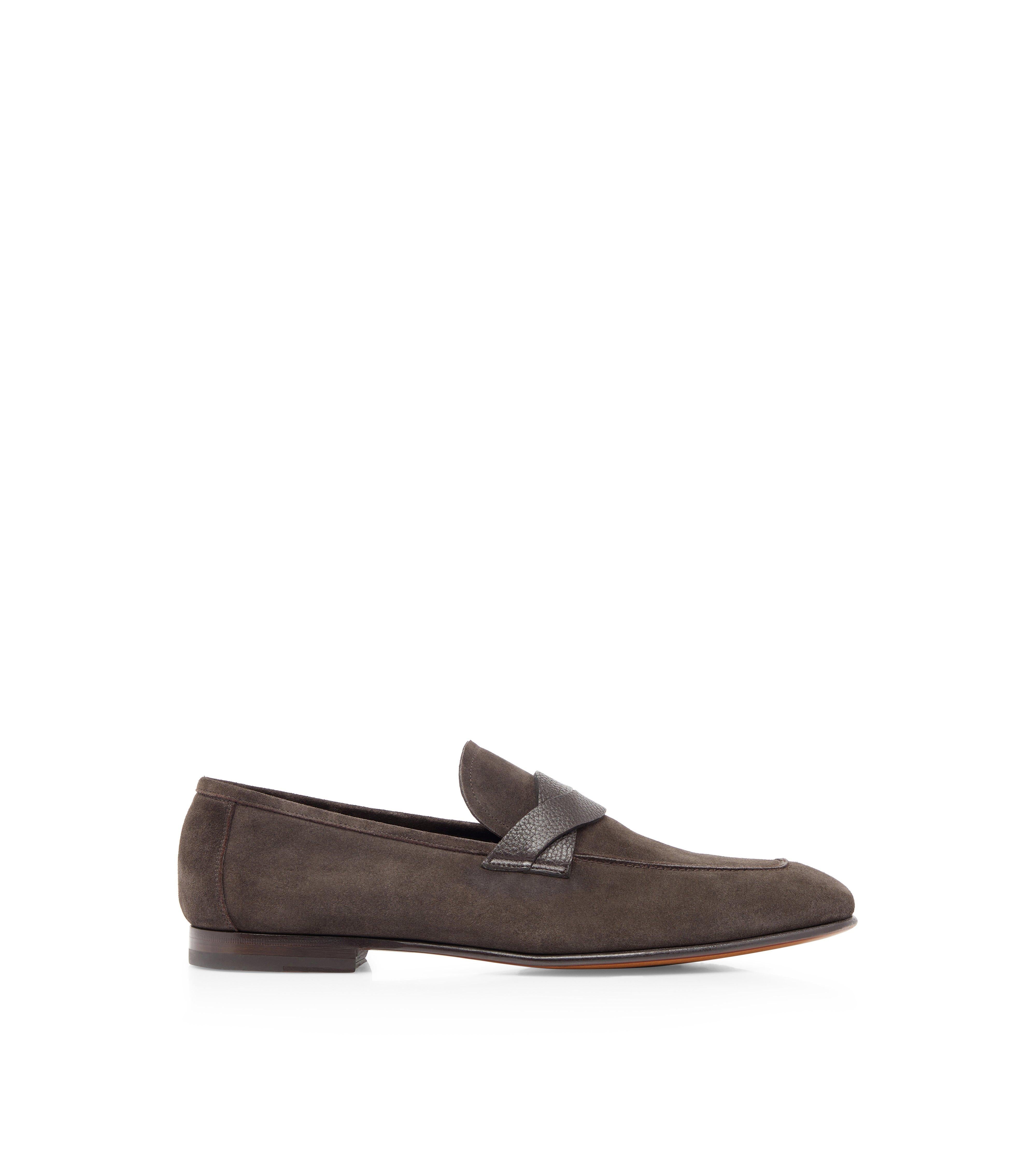 Tom Ford Suede Sean Twisted Band Loafer