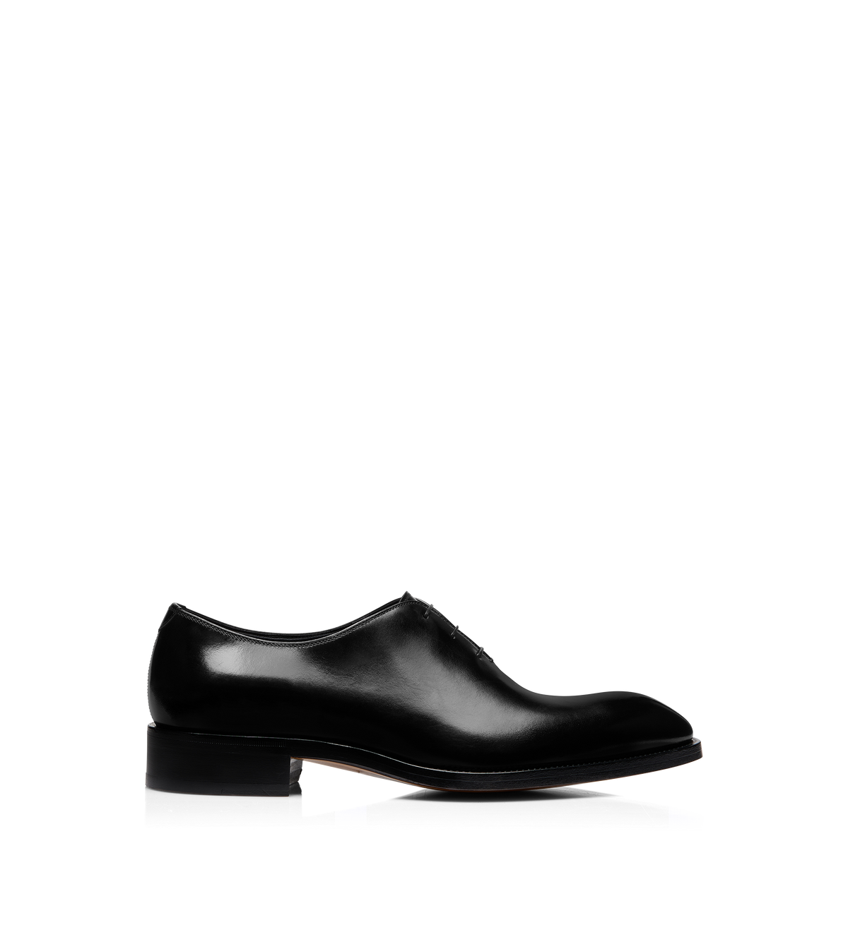 Tom Ford Burnished Leather Whole Cut Lace Up
