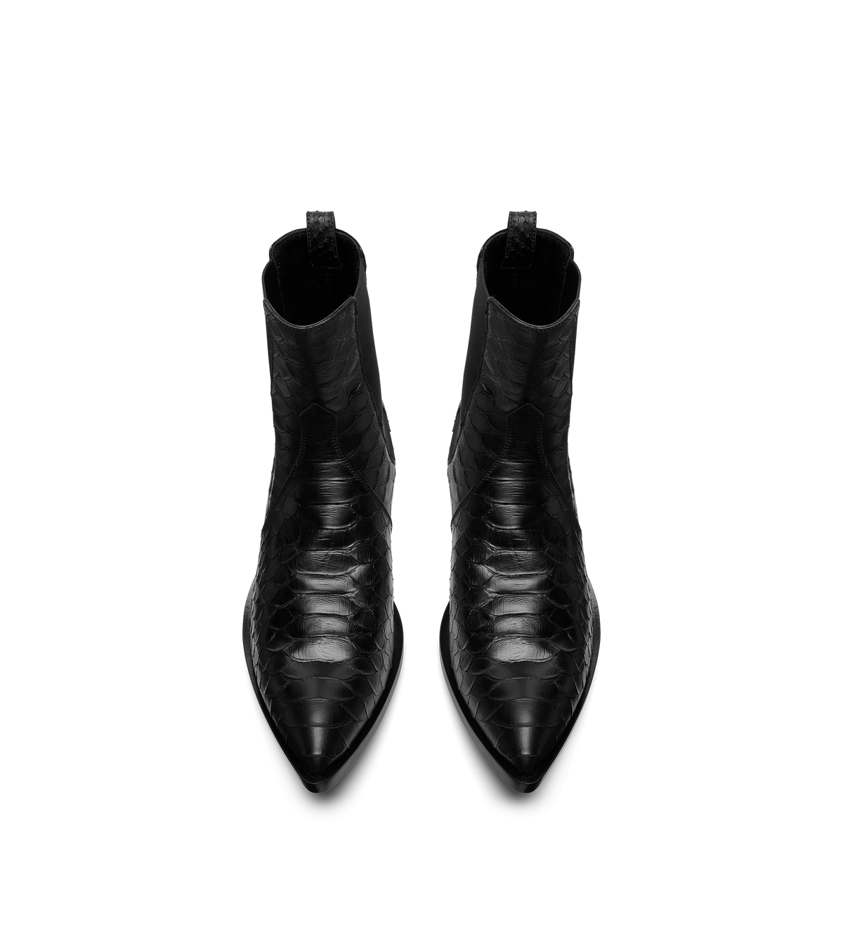Tom Ford Matte Printed Python Chelsea Boot