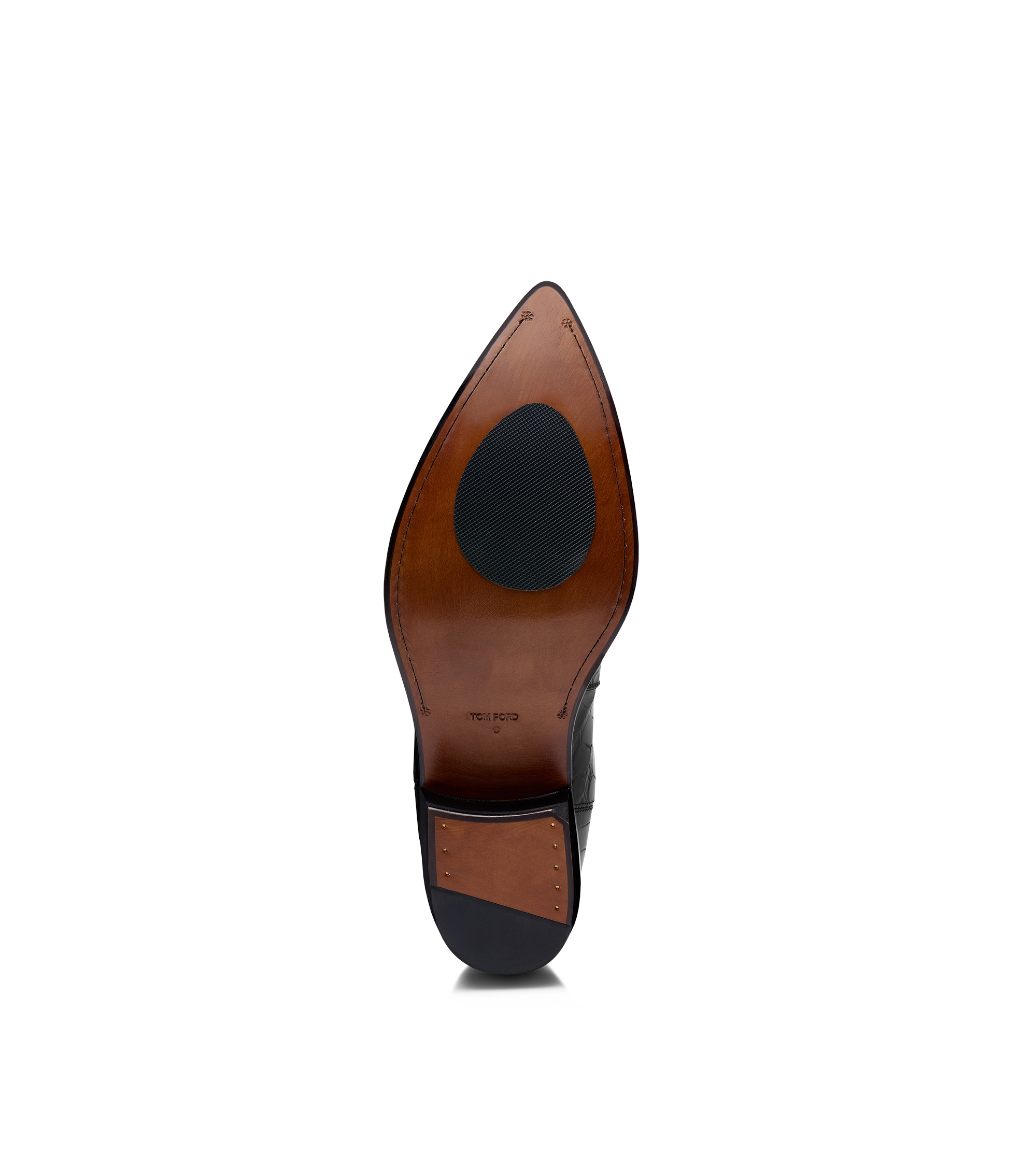 Tom Ford Matte Printed Python Chelsea Boot