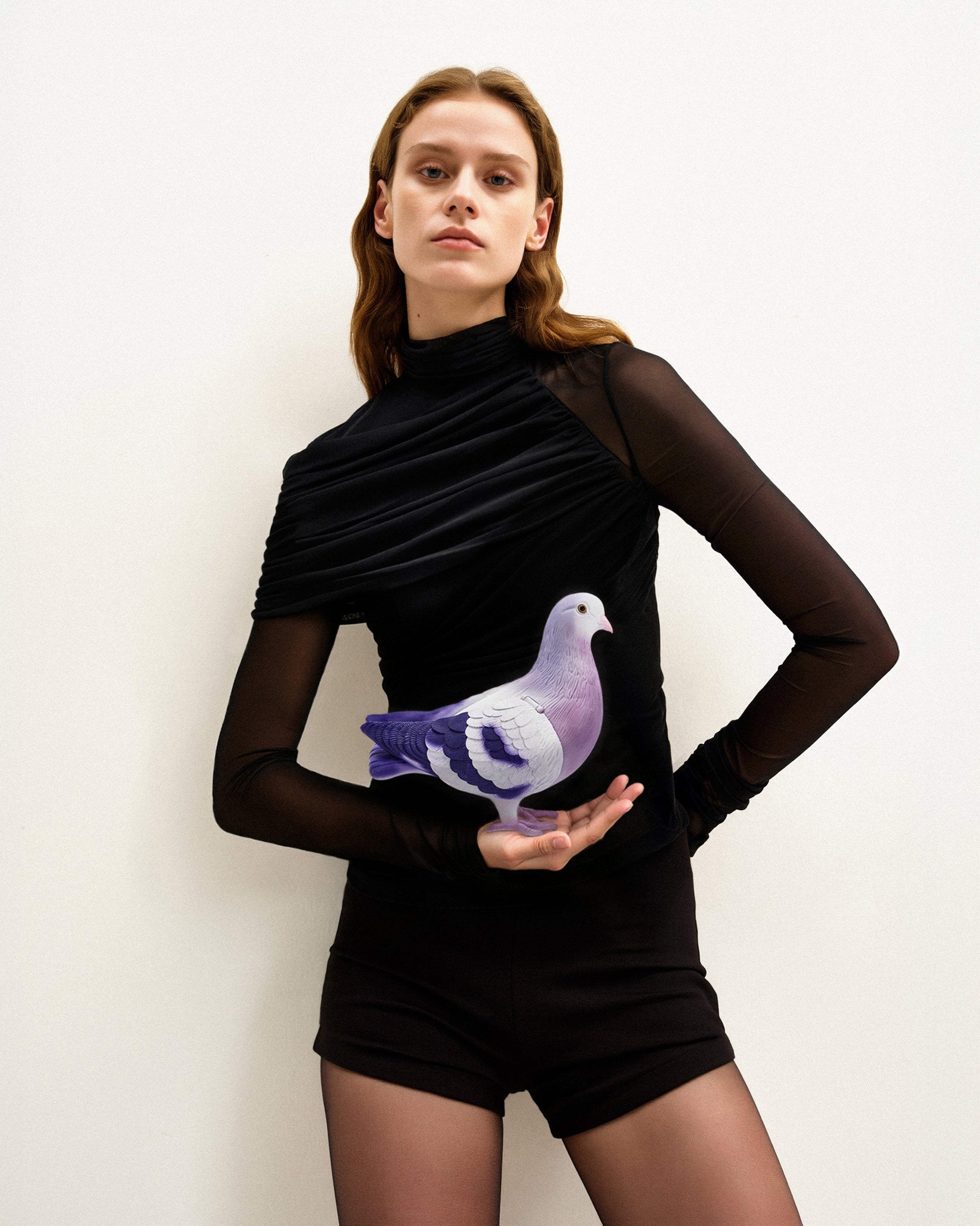 Jw Pei Kallie Pigeon Clutch Bag Purple