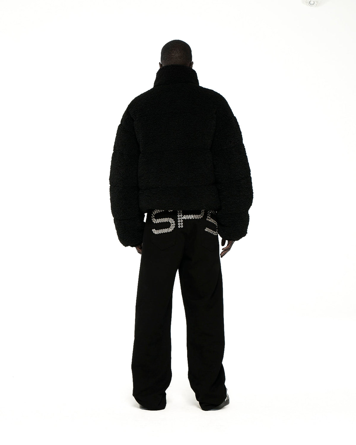 Sp5der Sherpa Puffer Jacket