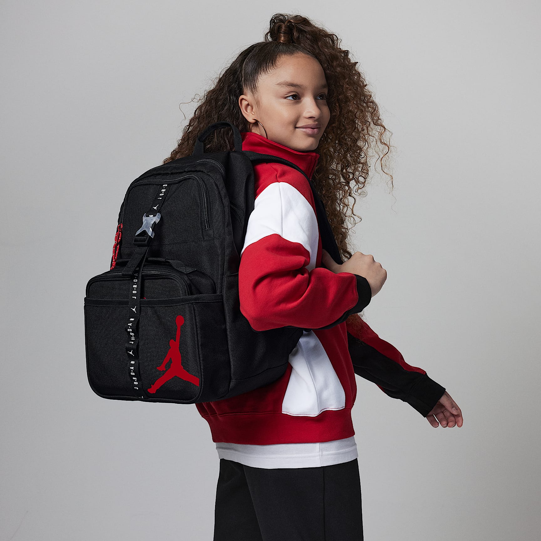 Nike Air Jordan Big Kids' Backpack (18L) and Lunch Bag (3L)