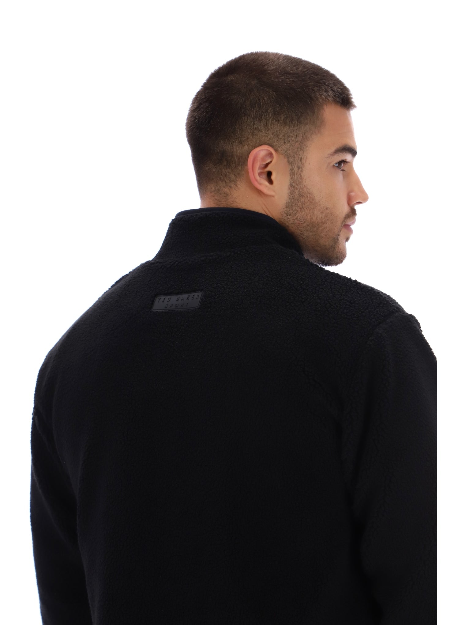 Ted Baker Jay Borg Fleece Zipup Track Jacket