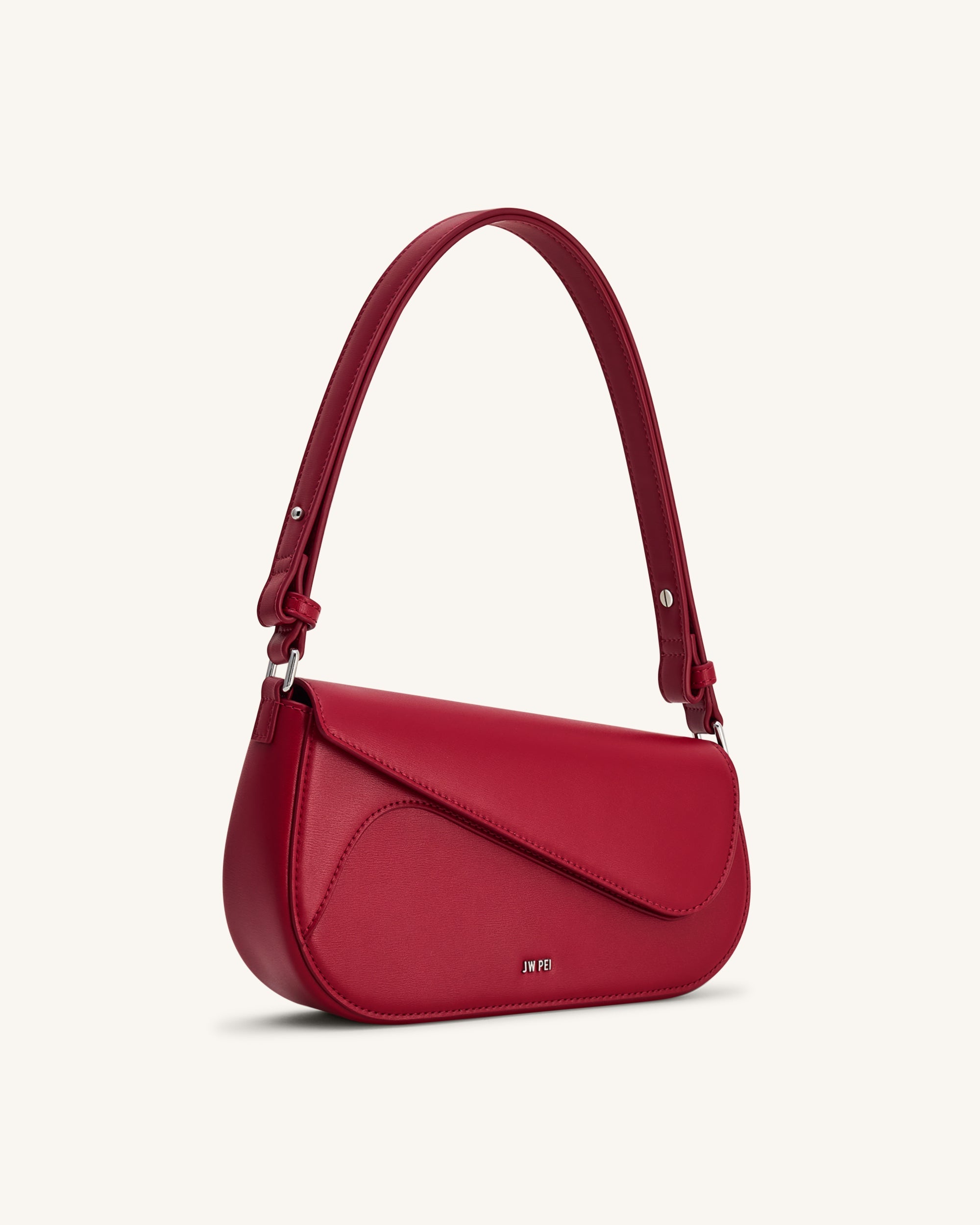 Jw Pei Addisyn Shoulder Bag Deep Claret