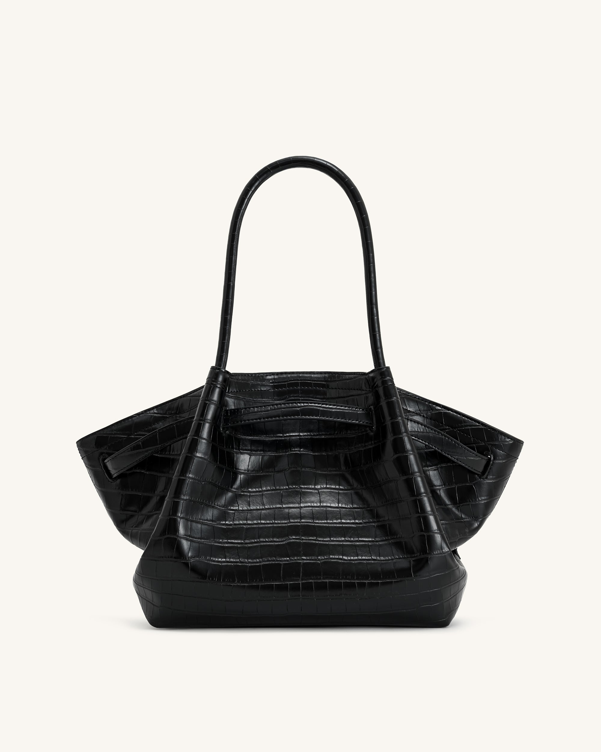 Jw Pei Hana Medium Tote Bag Black Croc
