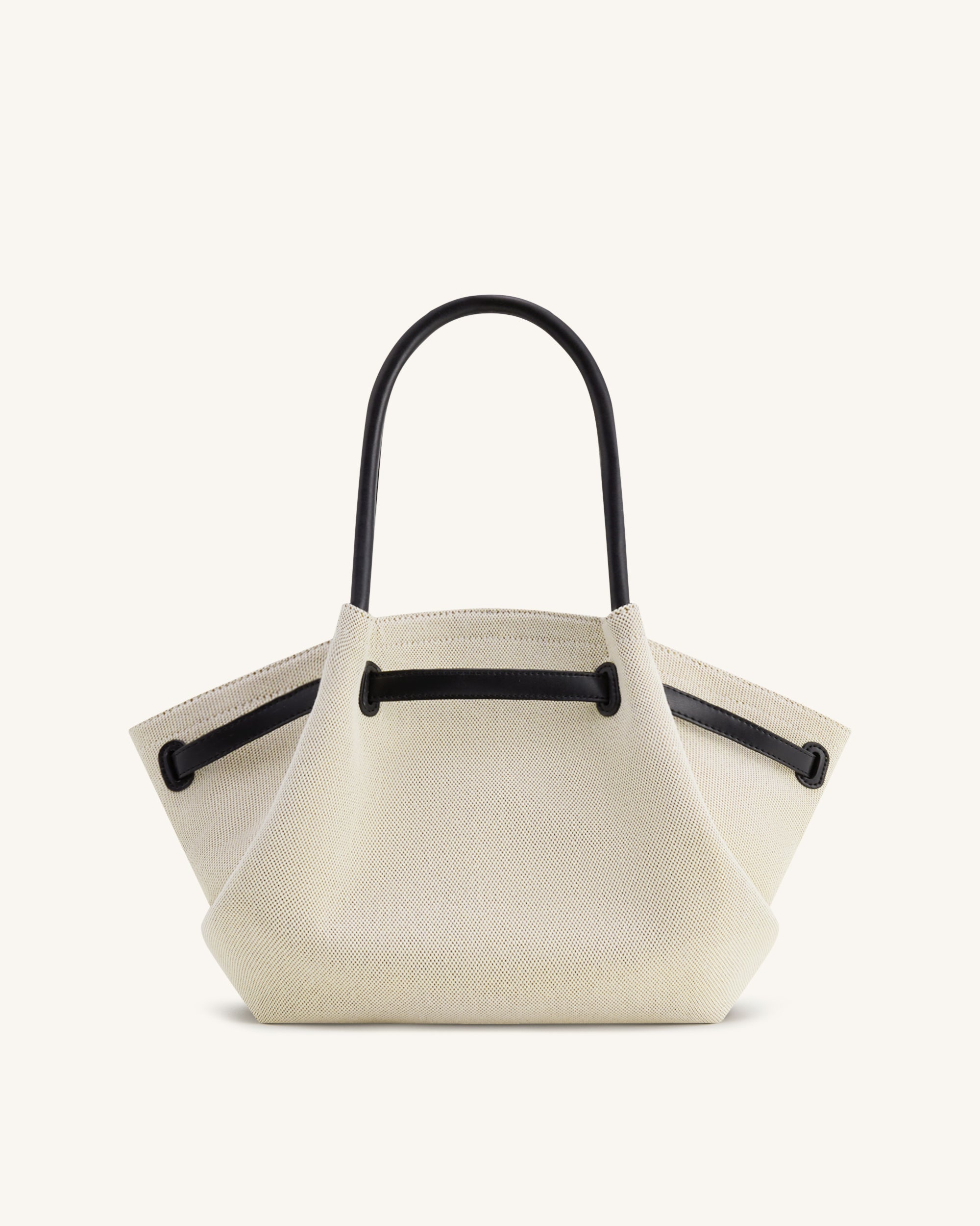 Jw Pei Hana Medium Tote Bag Black Canvas