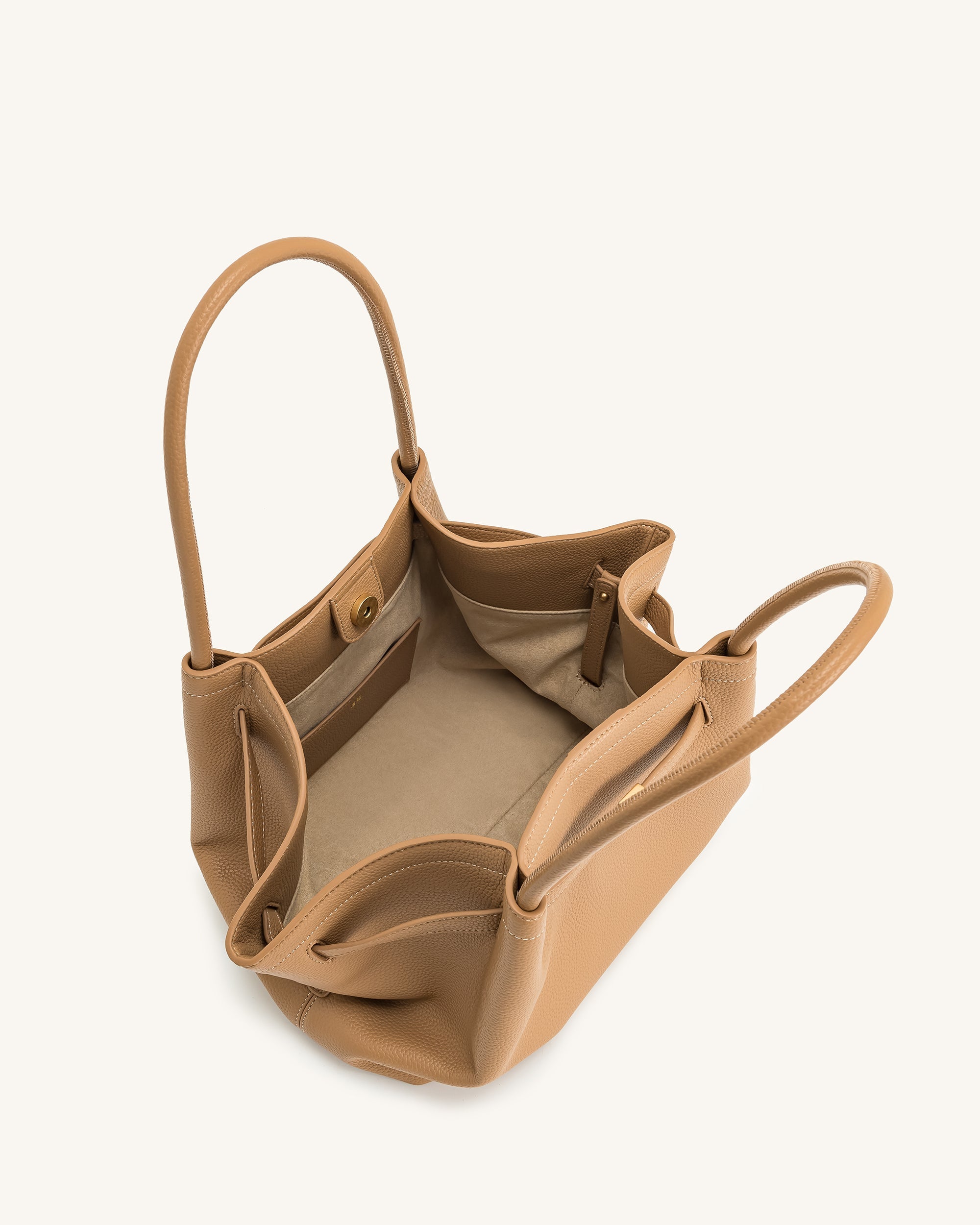 Jw Pei Hana Medium Tote Bag Latte Color
