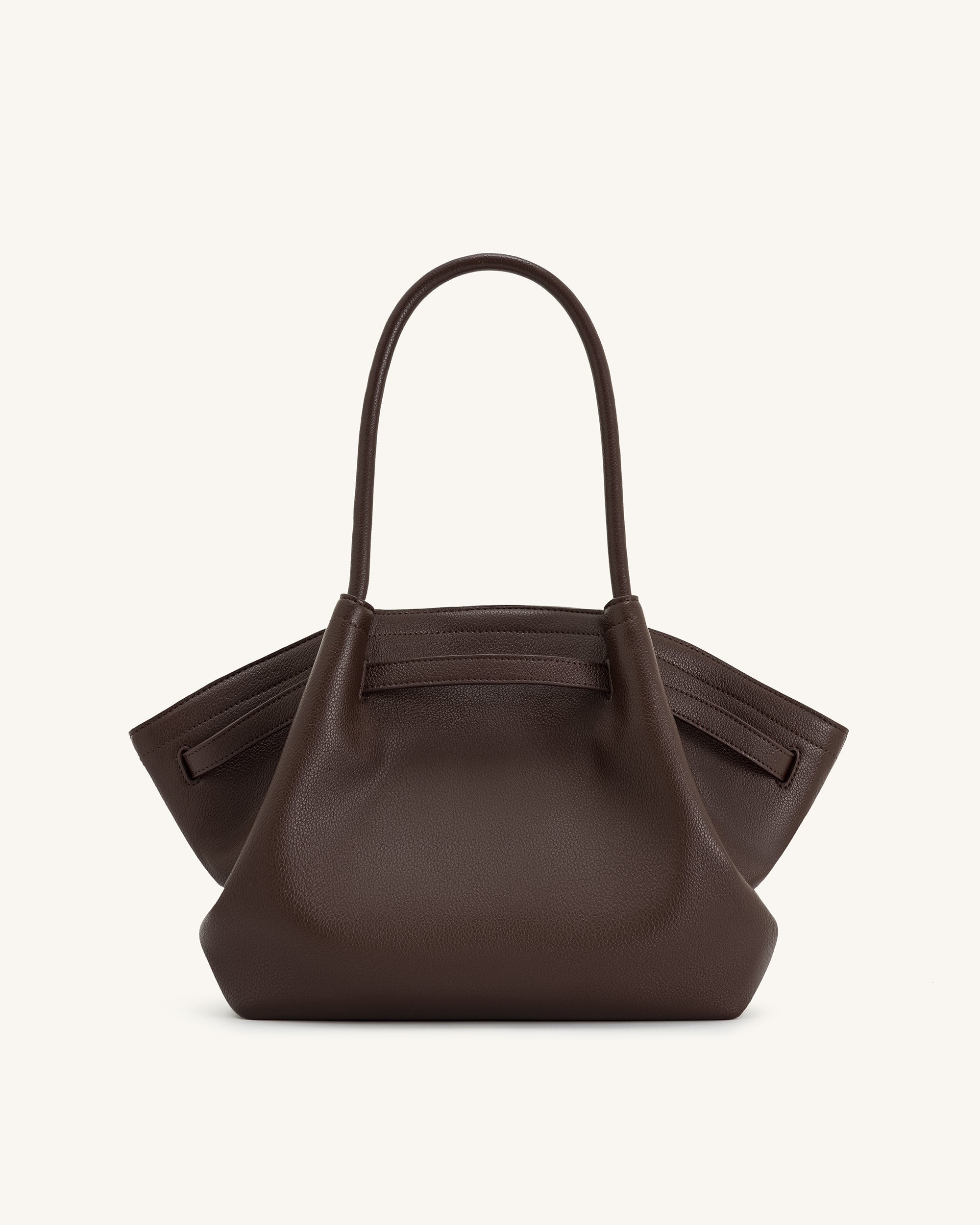 Jw Pei Hana Medium Tote Bag Dark Brown