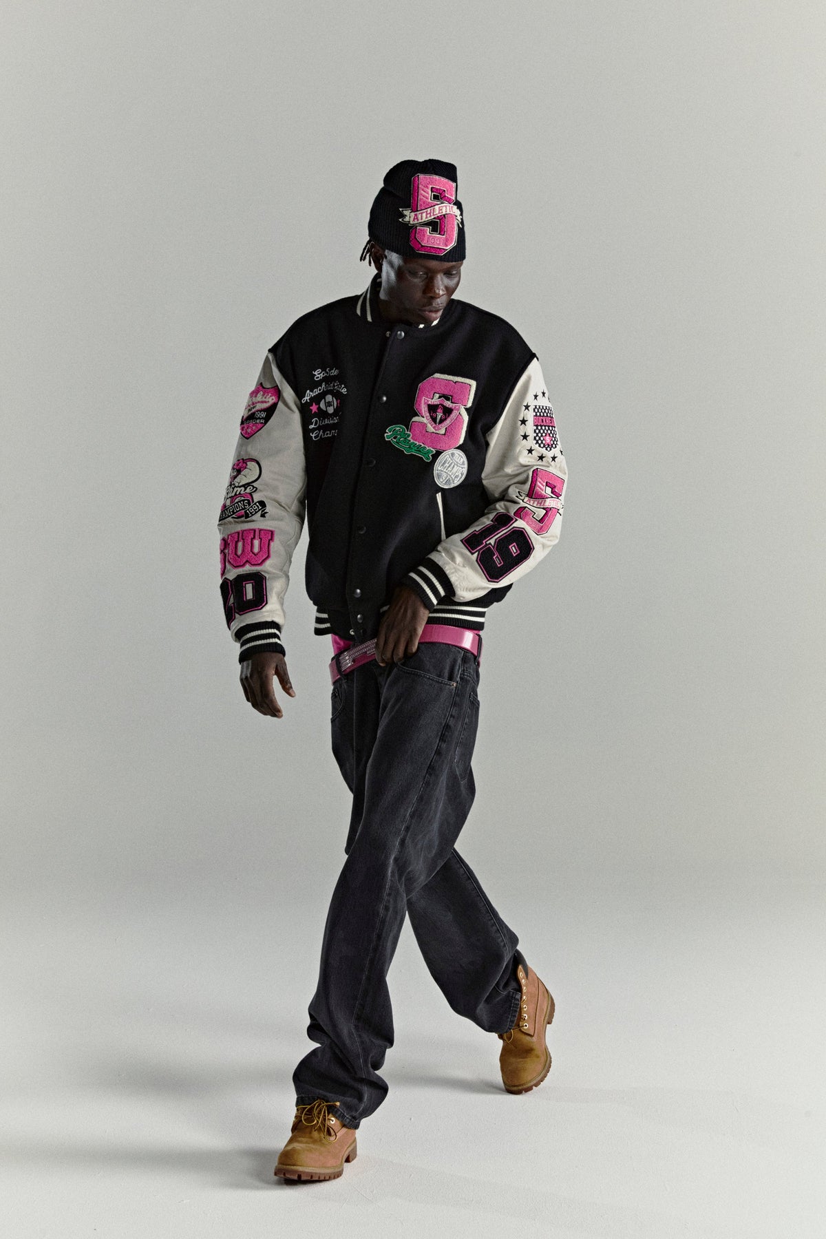 Sp5der Division 5 Varsity Jacket