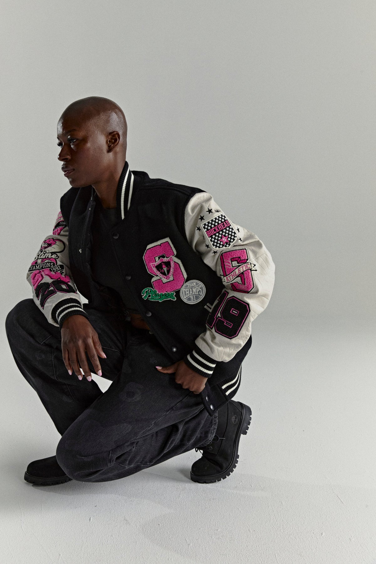Sp5der Division 5 Varsity Jacket