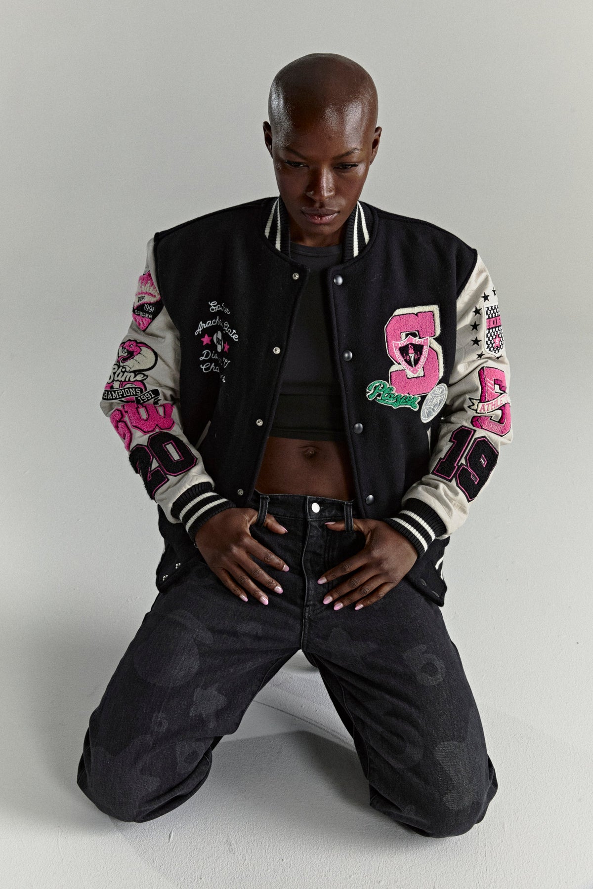 Sp5der Division 5 Varsity Jacket