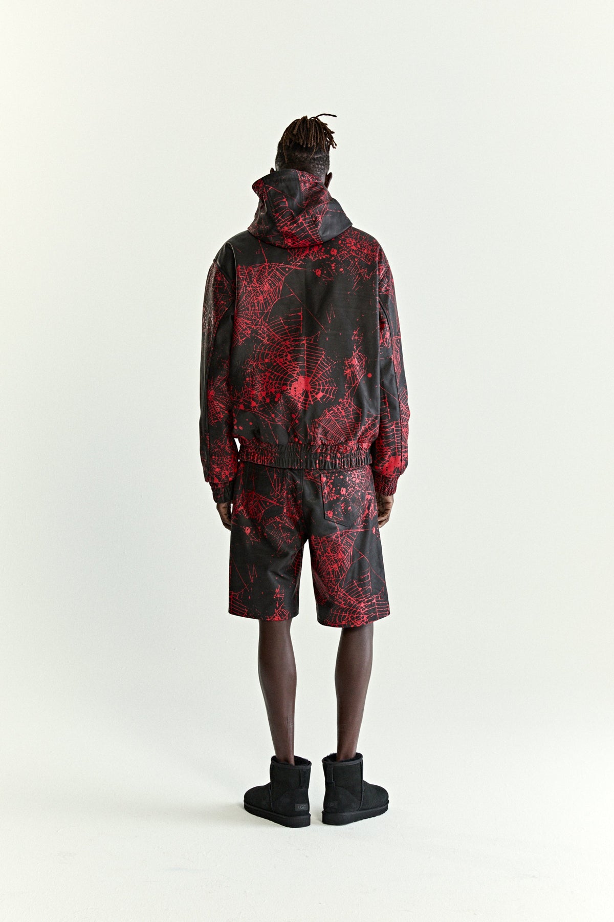 Sp5der V2 WEB Leather Jacket