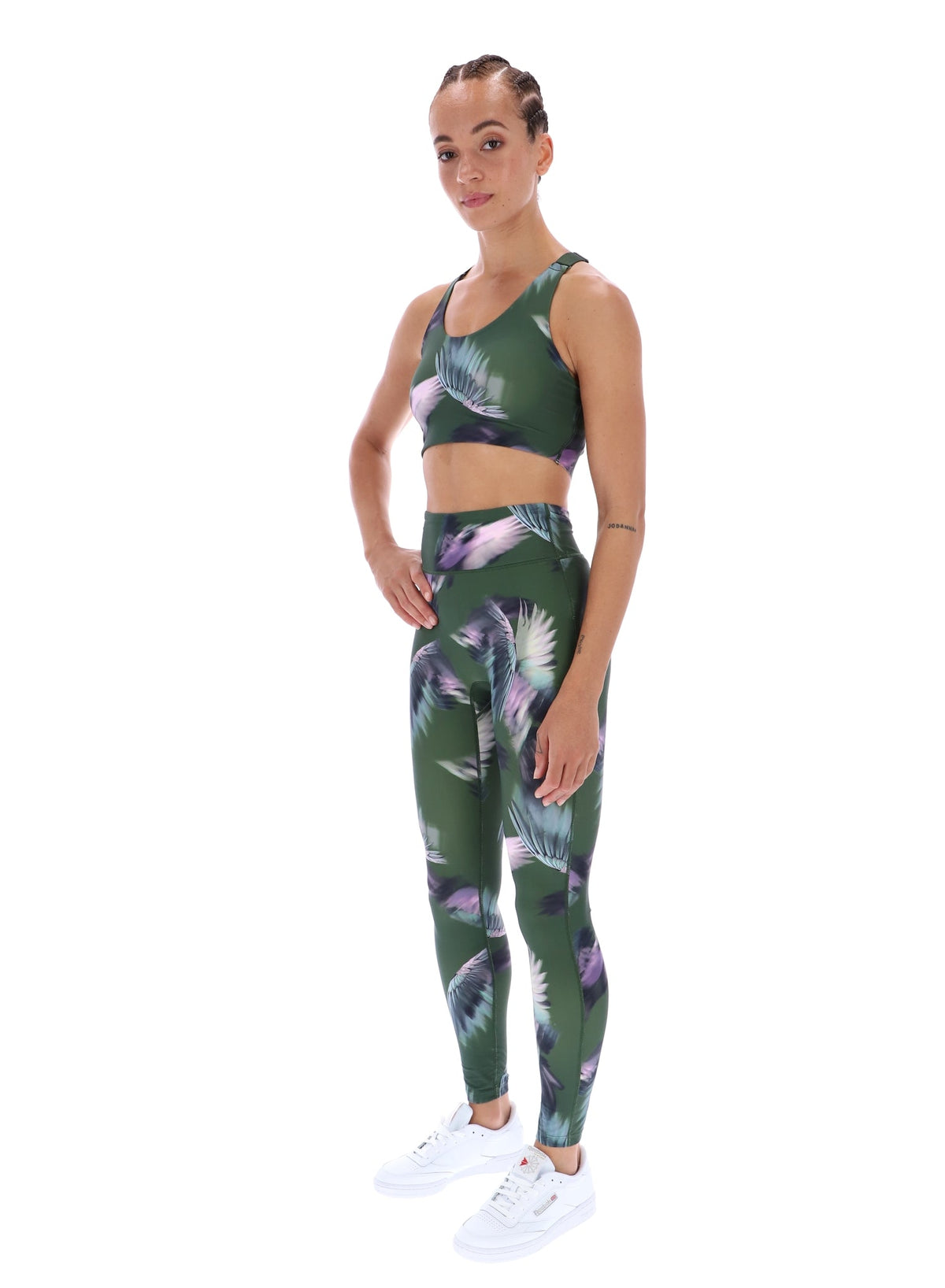 Ted Baker Jodie Printed High Impact Racer Sports Bra Women's