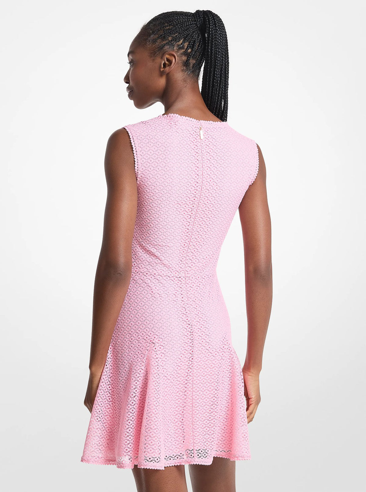 Michael Kors Lace Mini Dress CARNATION