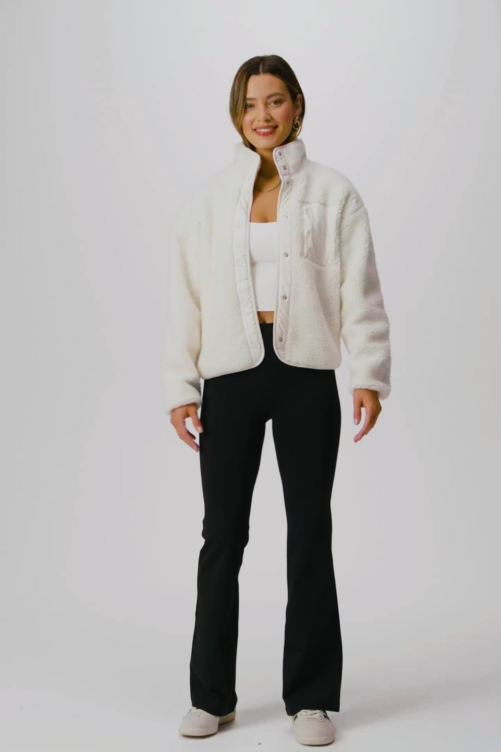 Fabletics Tahoe Teddy Jacket