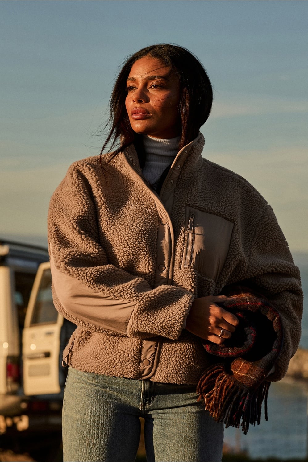Fabletics Tahoe Teddy Jacket